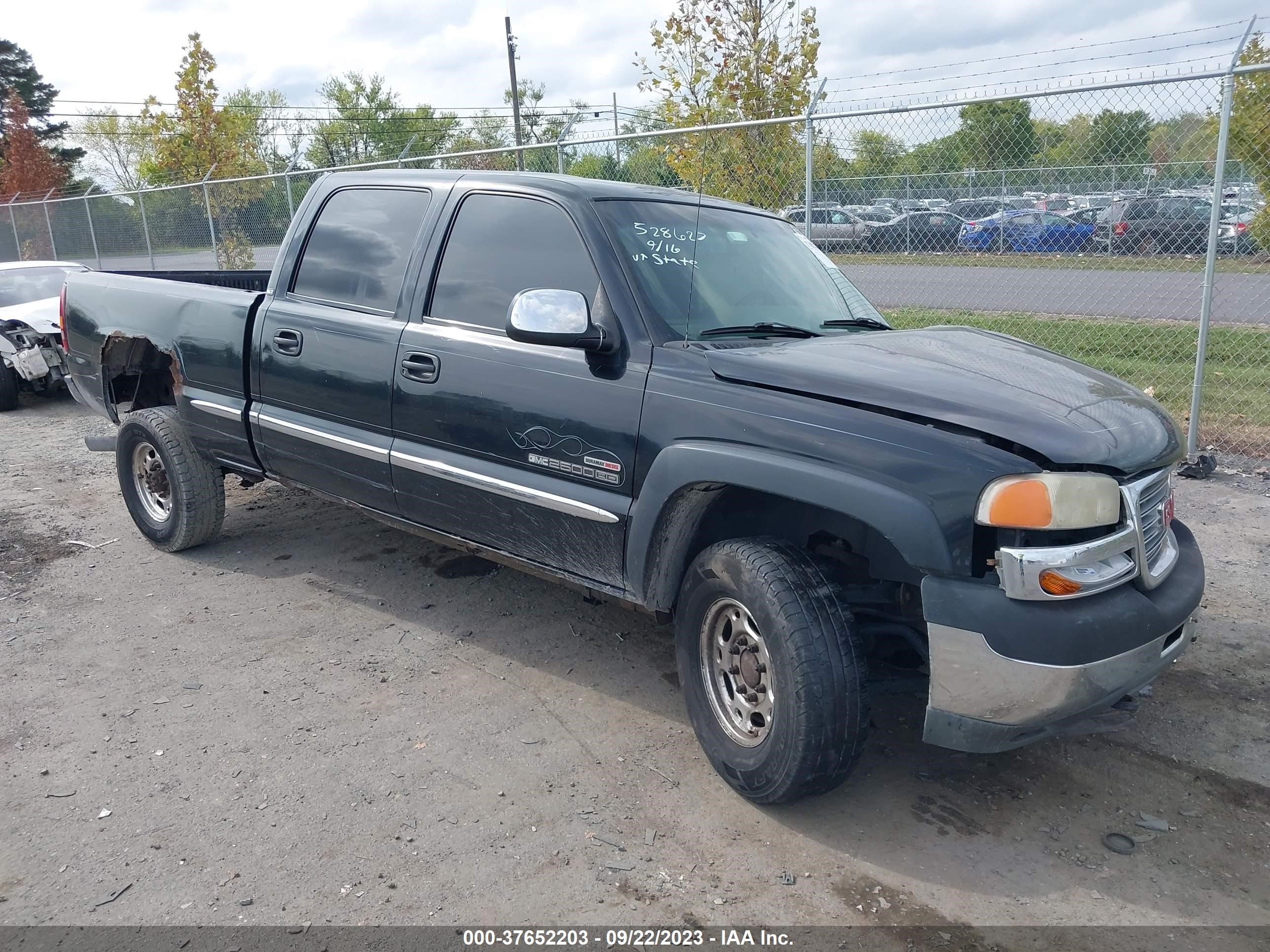 GMC SIERRA 2002 1gthk23112f182126