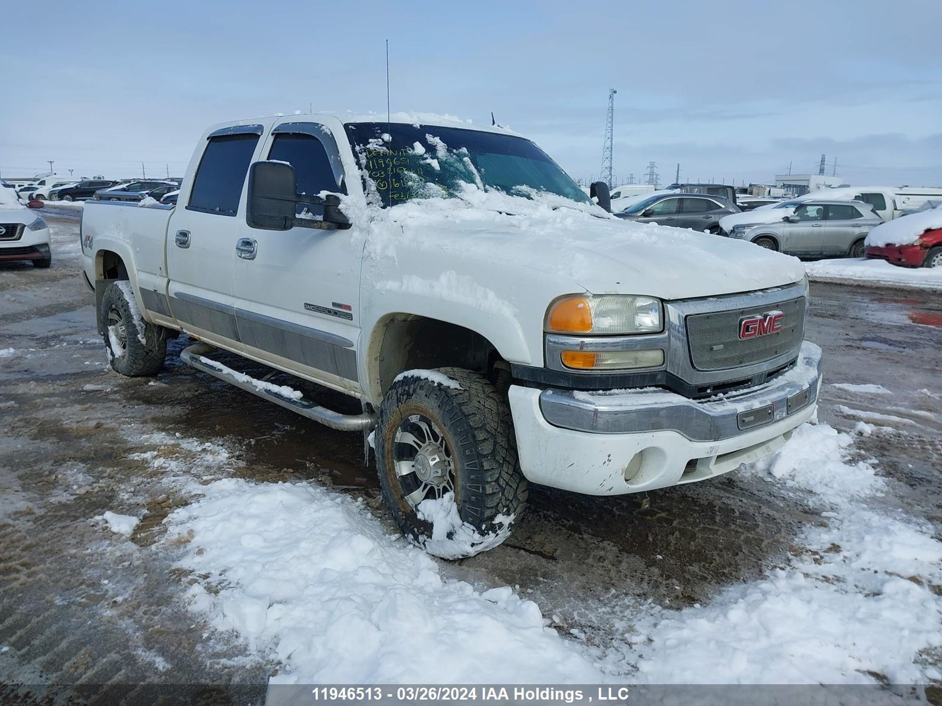 GMC SIERRA 2003 1gthk23163f161967