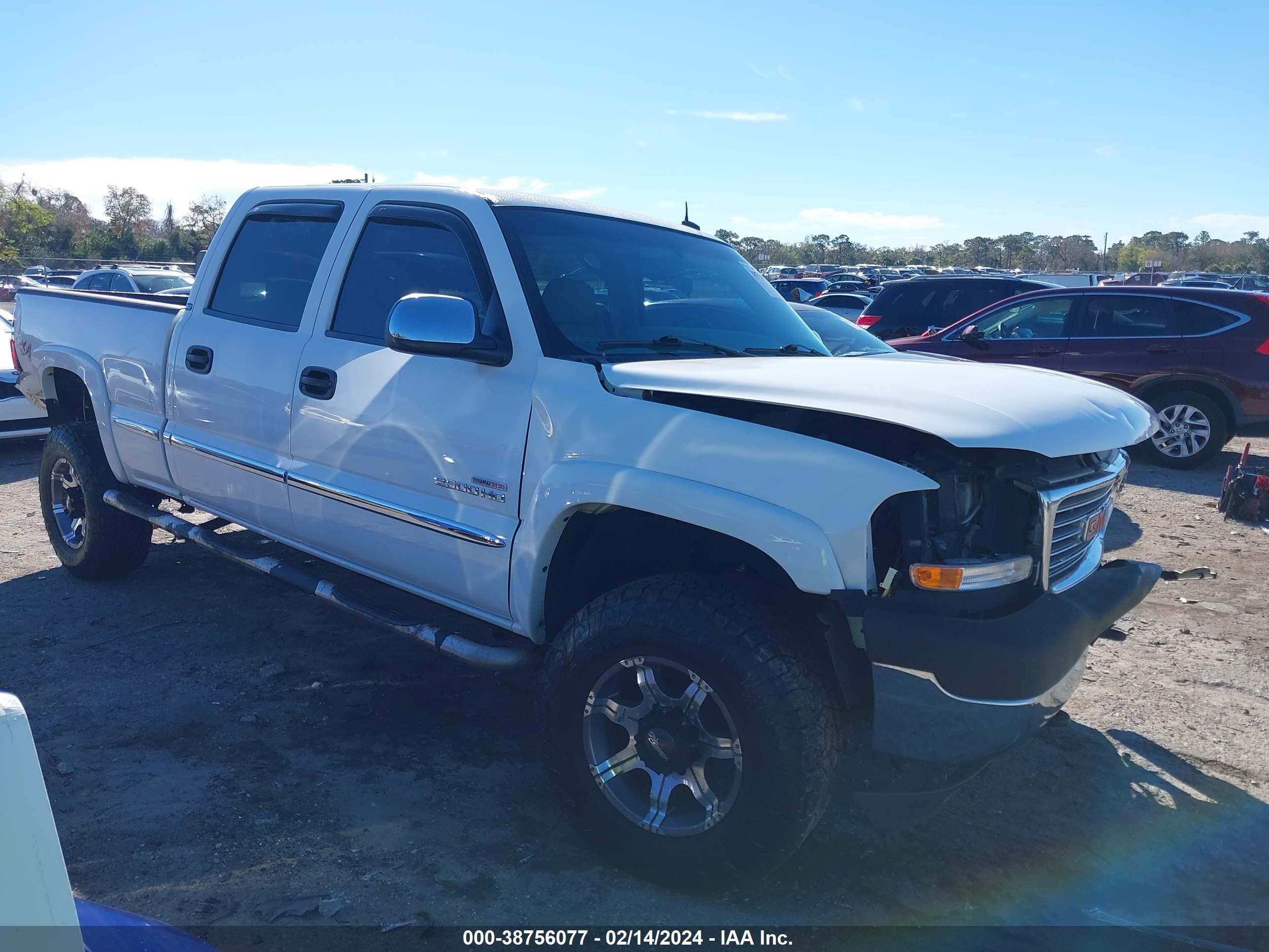 GMC SIERRA 2002 1gthk231x2f222039