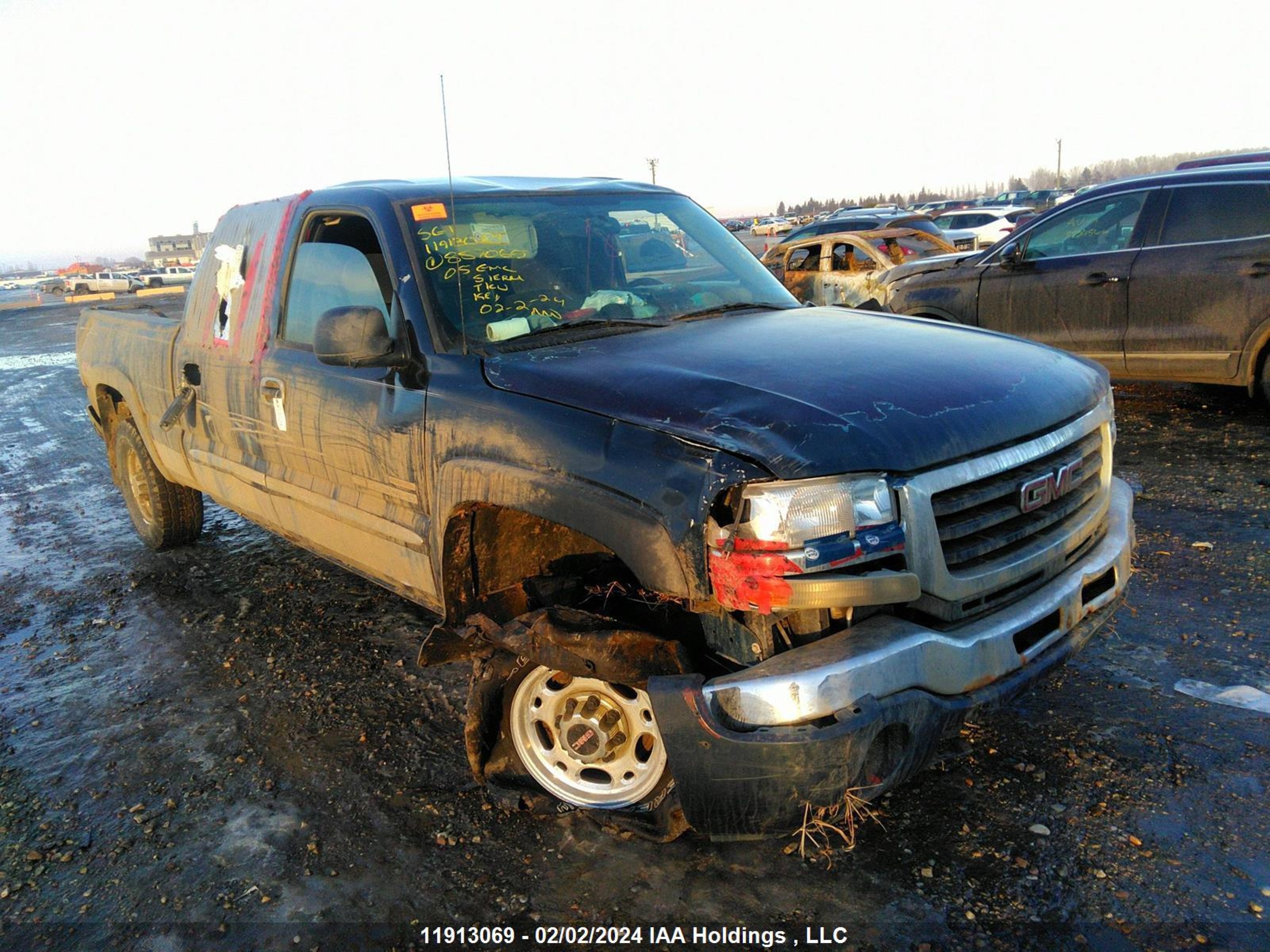 GMC SIERRA 2005 1gthk23215f857065