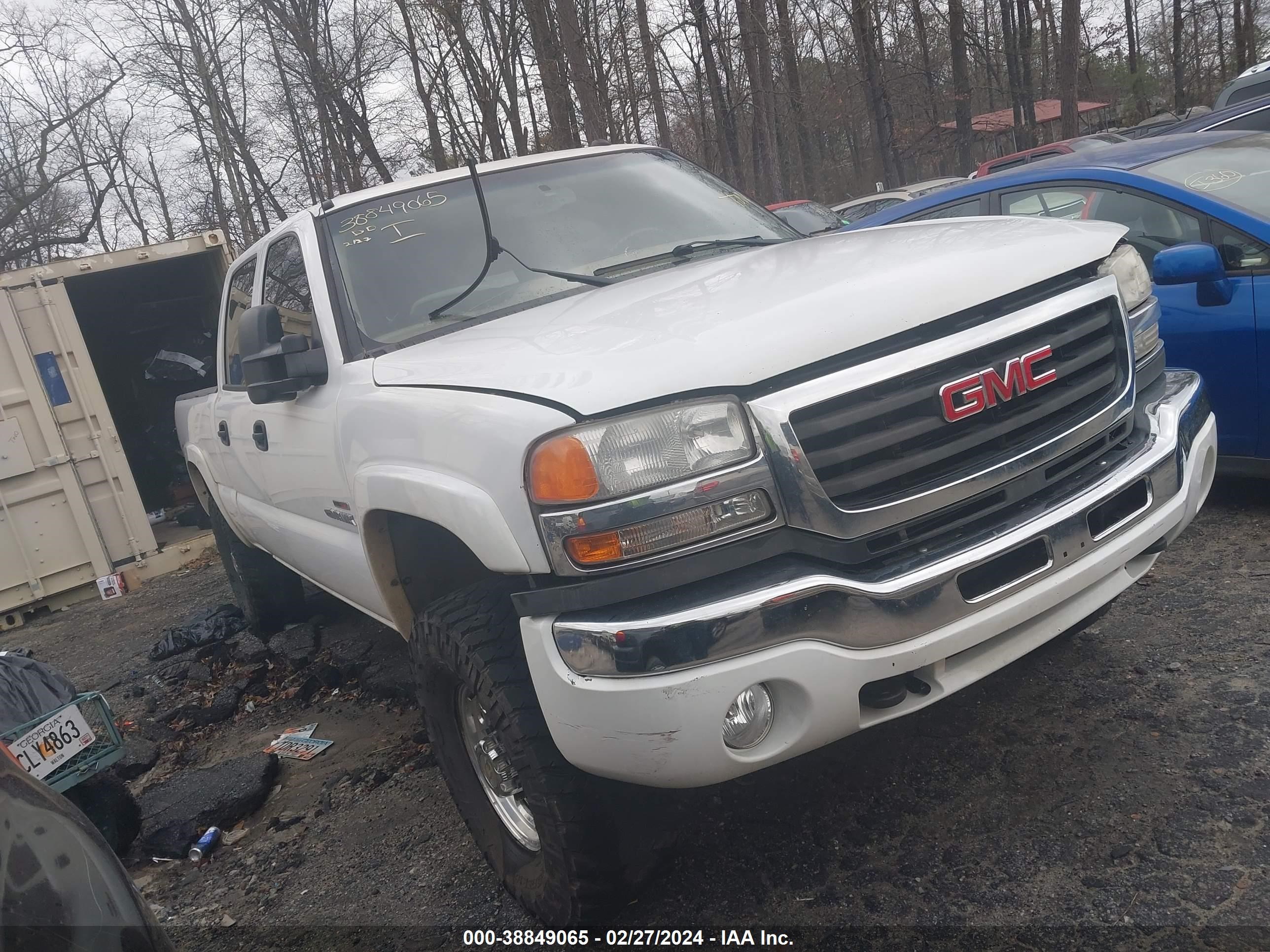 GMC SIERRA 2005 1gthk23245f830510