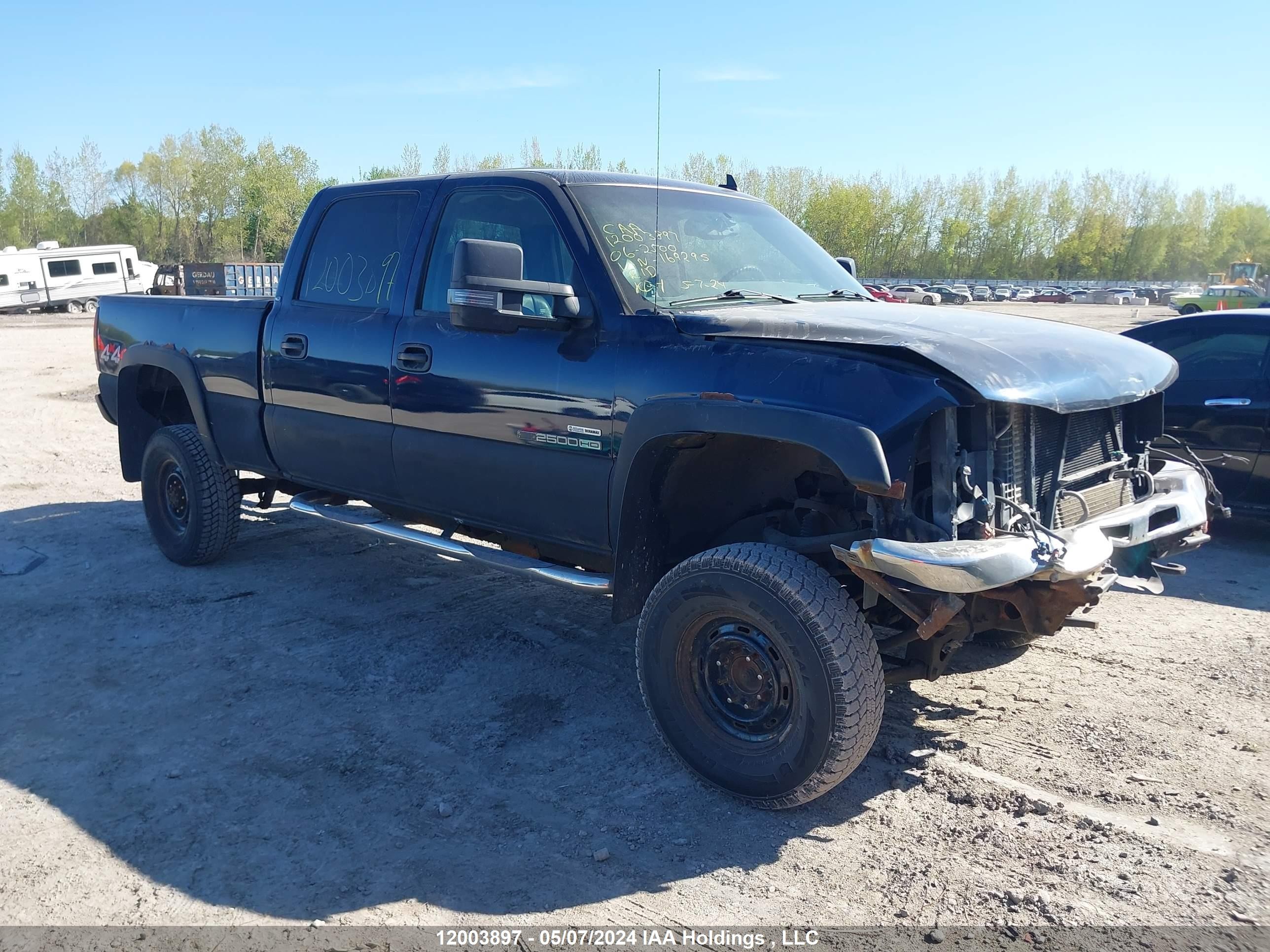 GMC SIERRA 2006 1gthk23d36f169295