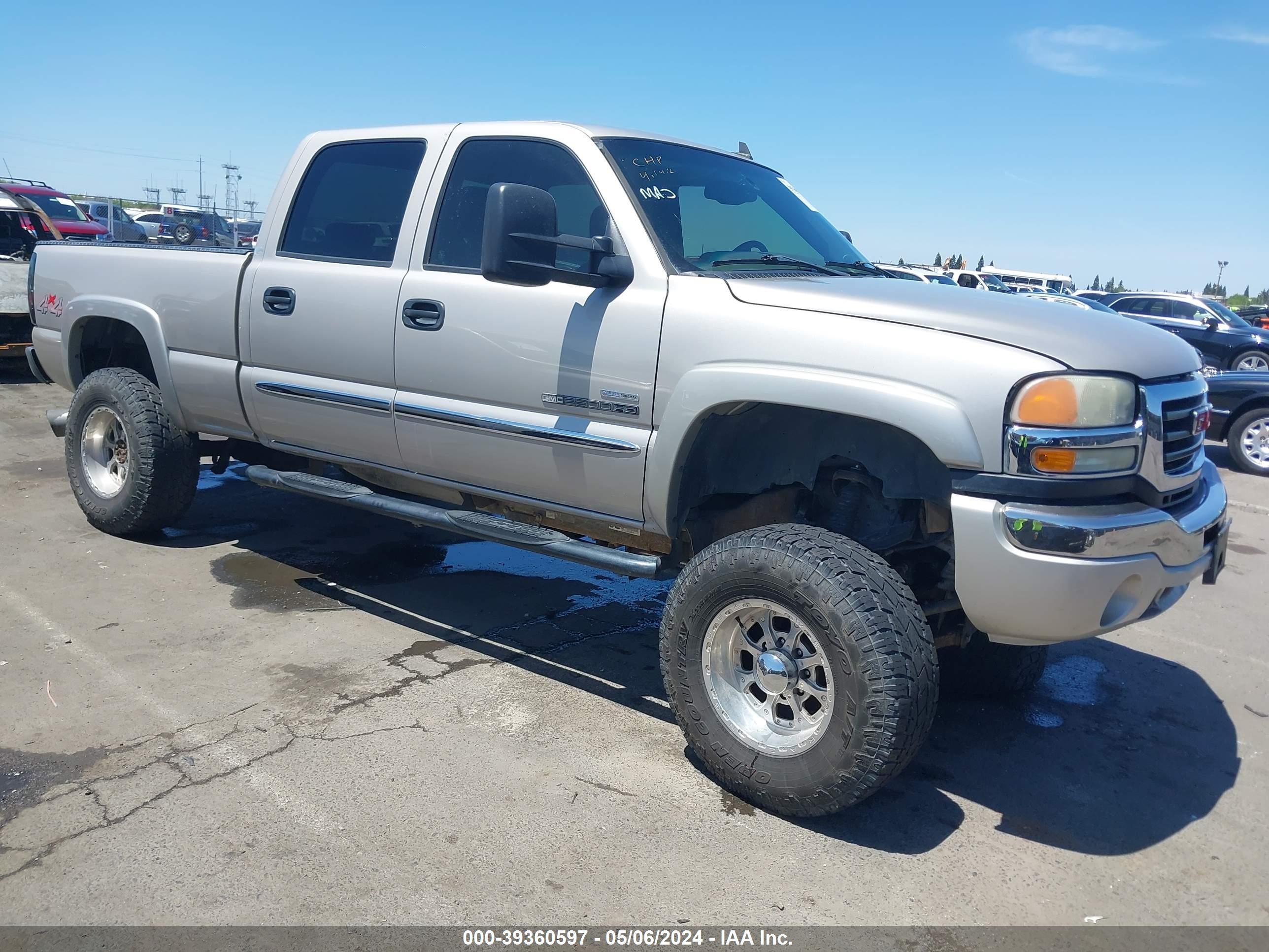 GMC SIERRA 2006 1gthk23d46f170309