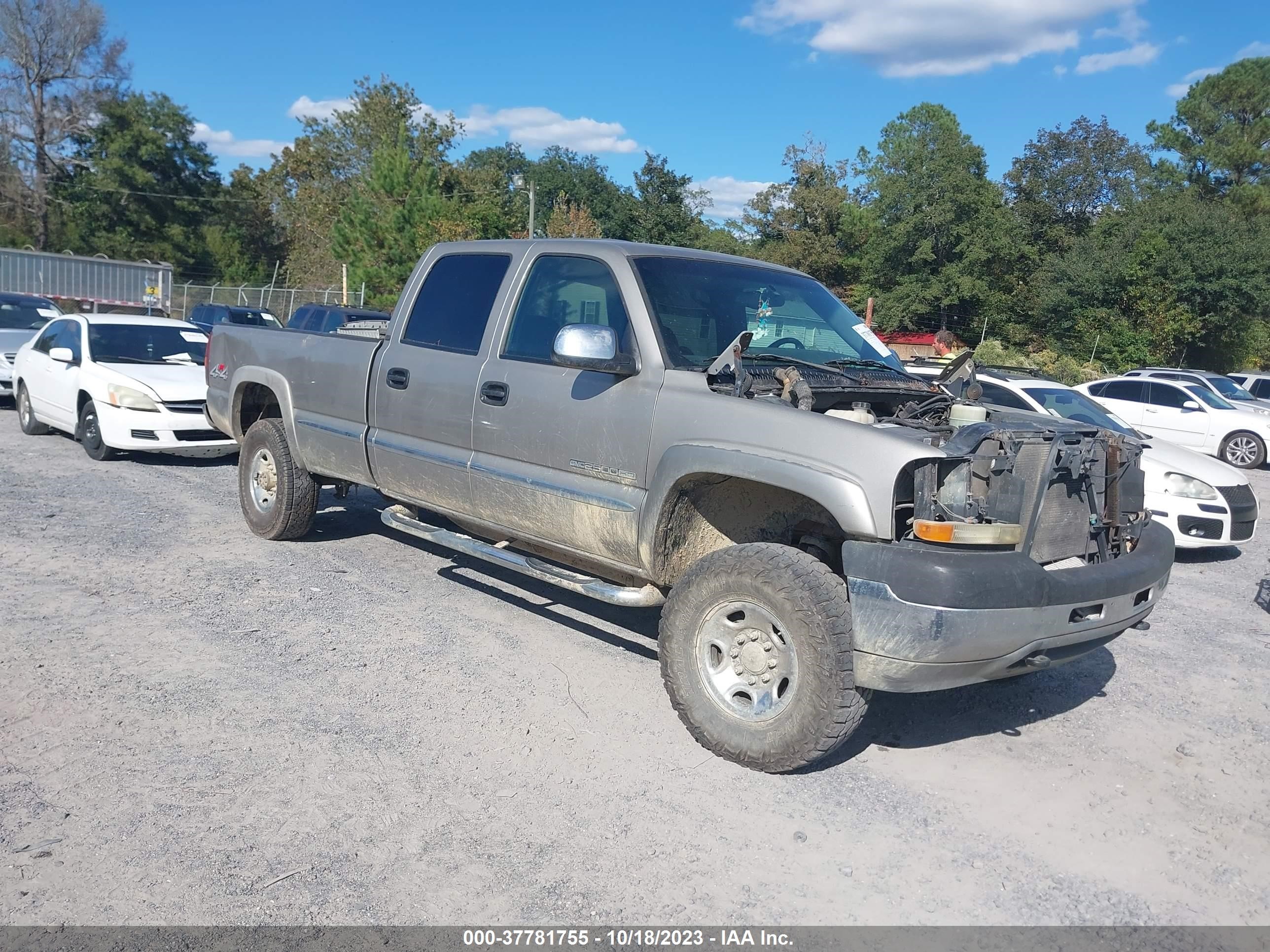 GMC SIERRA 2001 1gthk23u21f195010