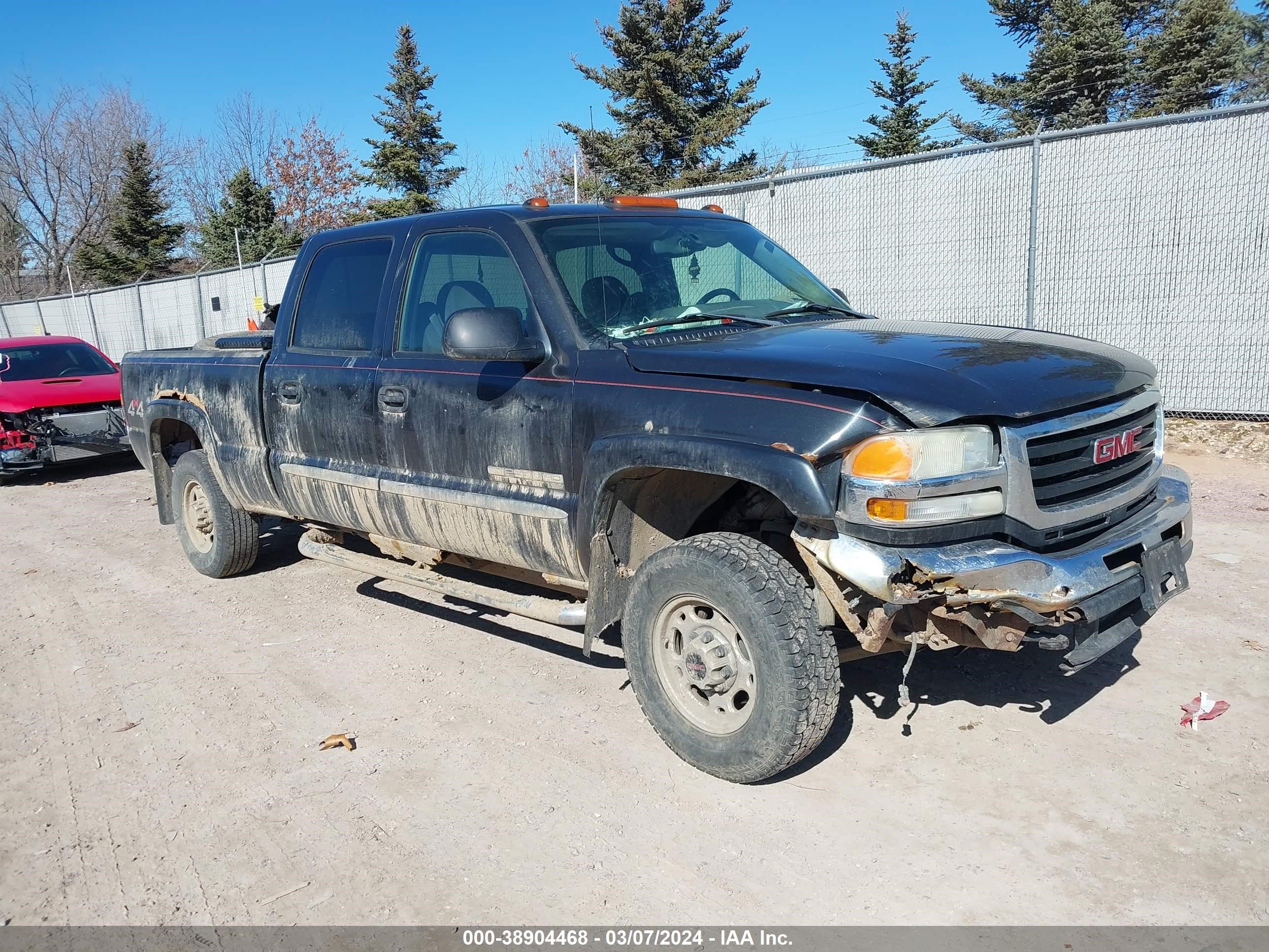 GMC SIERRA 2004 1gthk23u44f168427