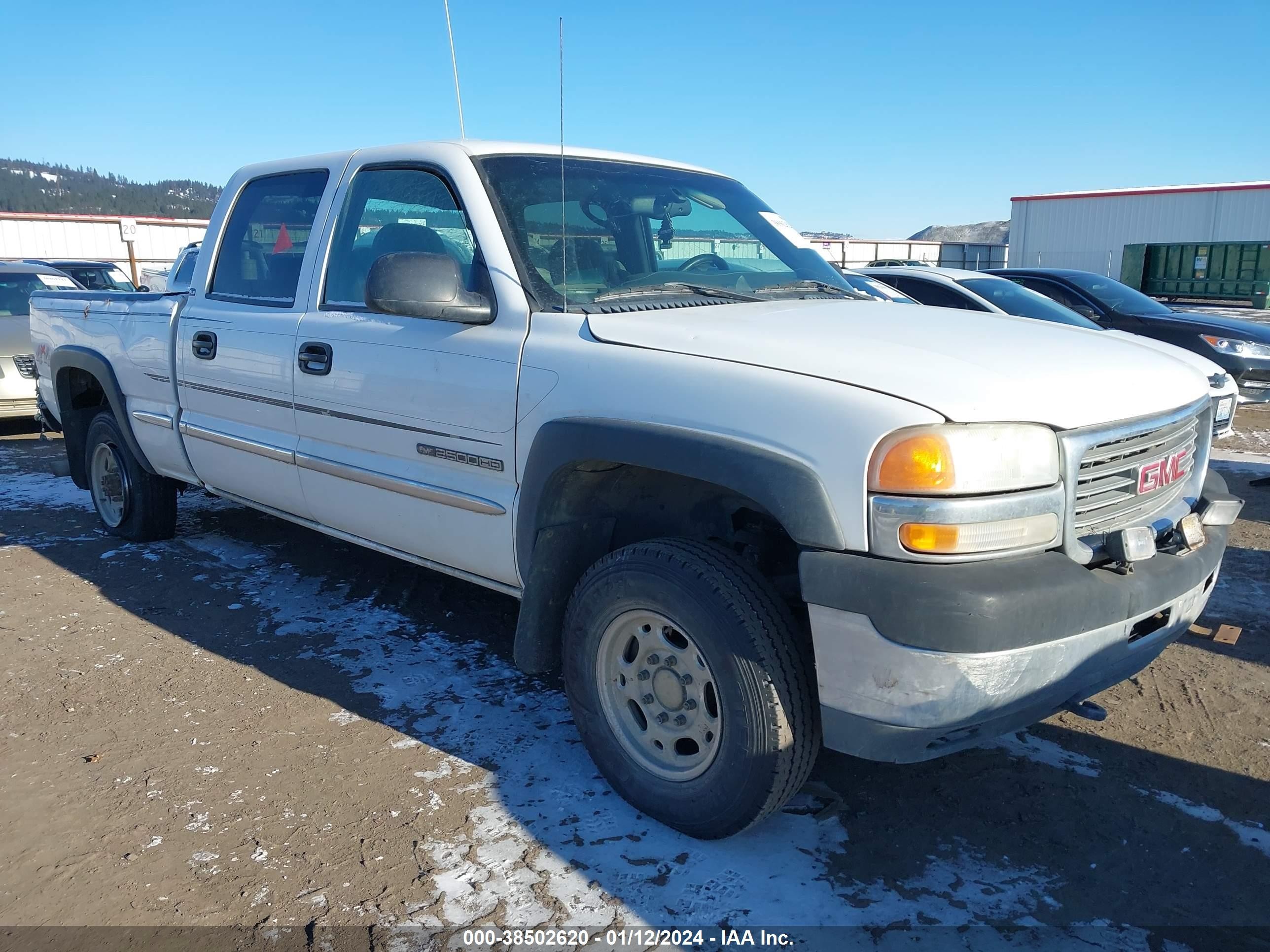 GMC SIERRA 2001 1gthk23u51f107356