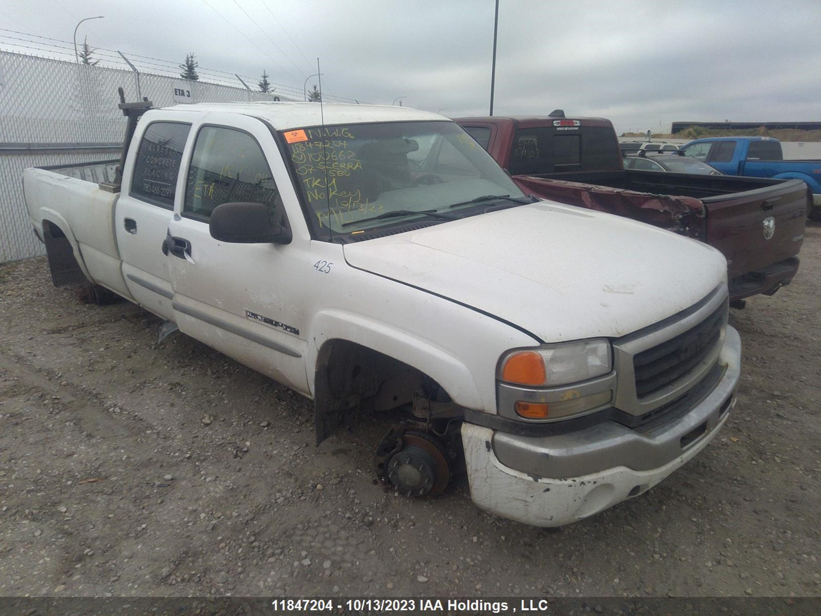 GMC SIERRA 2007 1gthk23u97f100662