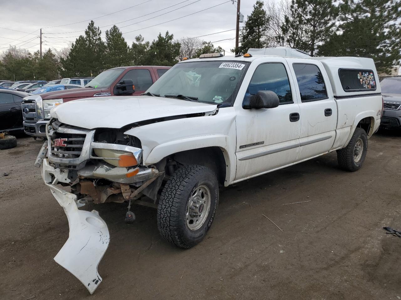 GMC SIERRA 2004 1gthk23ux4f138462