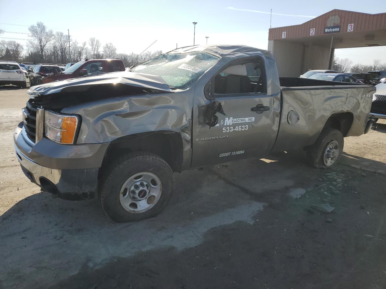 GMC SIERRA 2007 1gthk24k17e577623