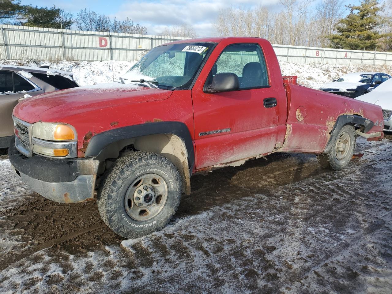 GMC SIERRA 2002 1gthk24u12e130266