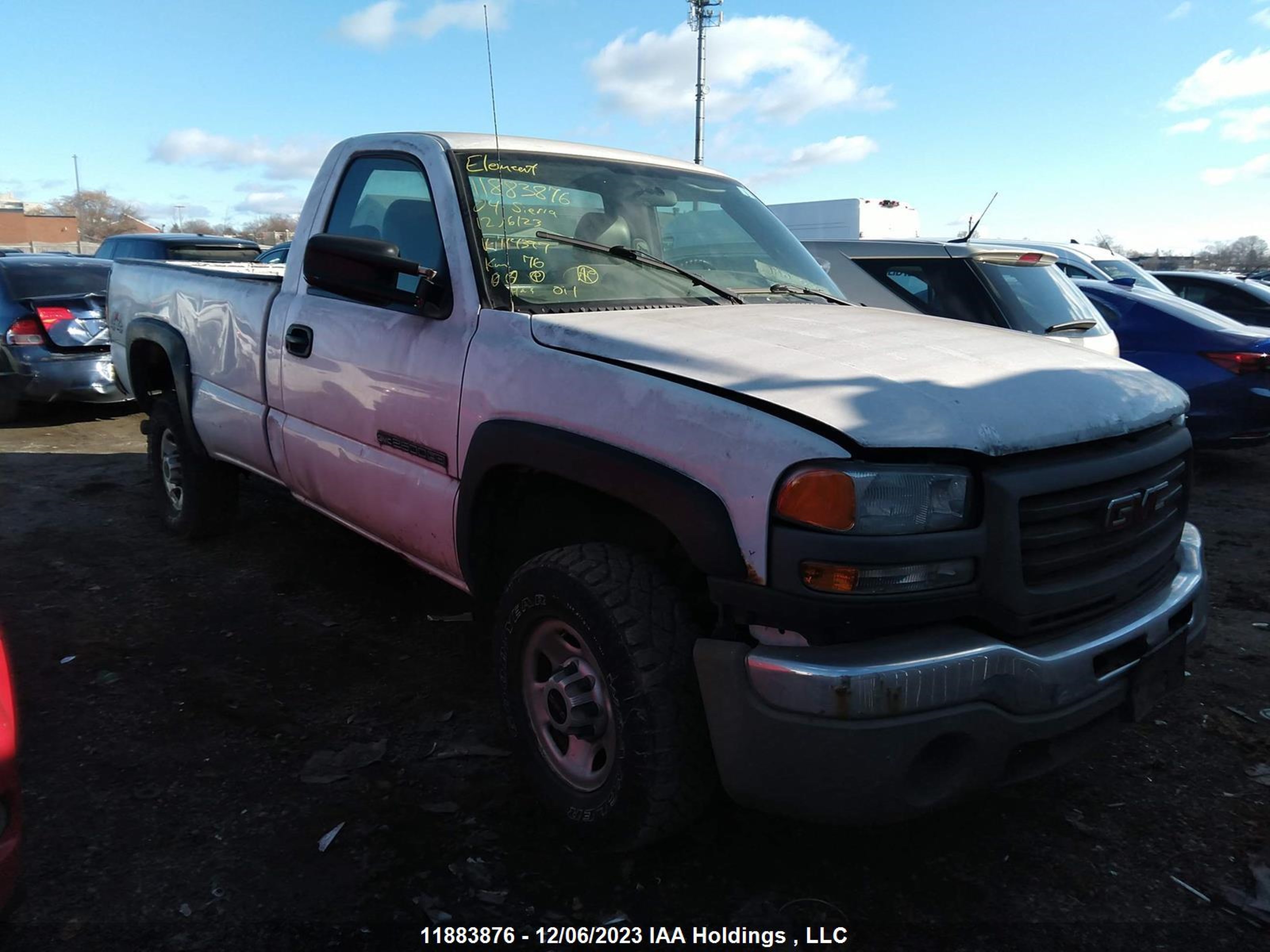 GMC SIERRA 2004 1gthk24u94e114397