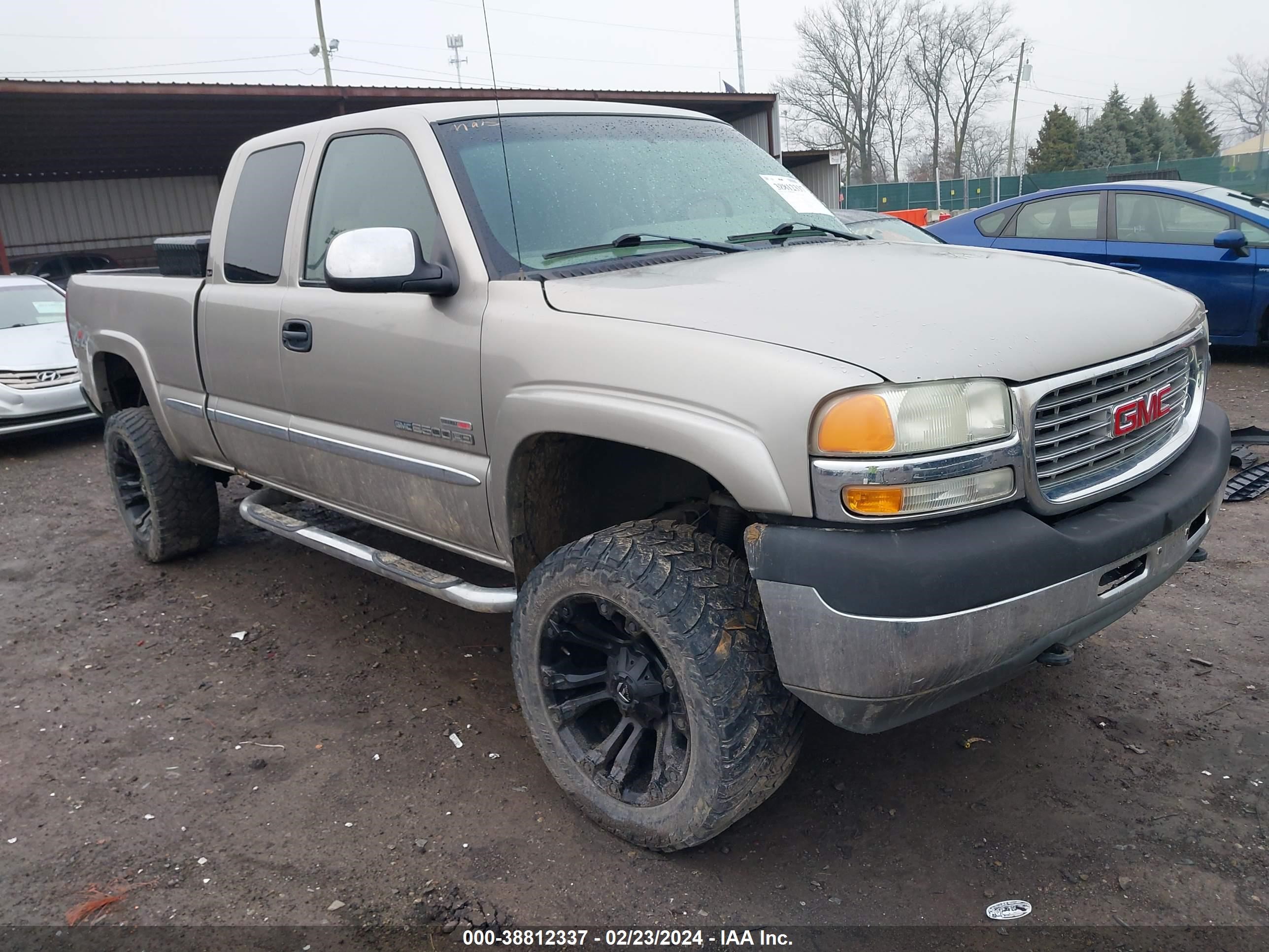 GMC SIERRA 2002 1gthk29112e228549