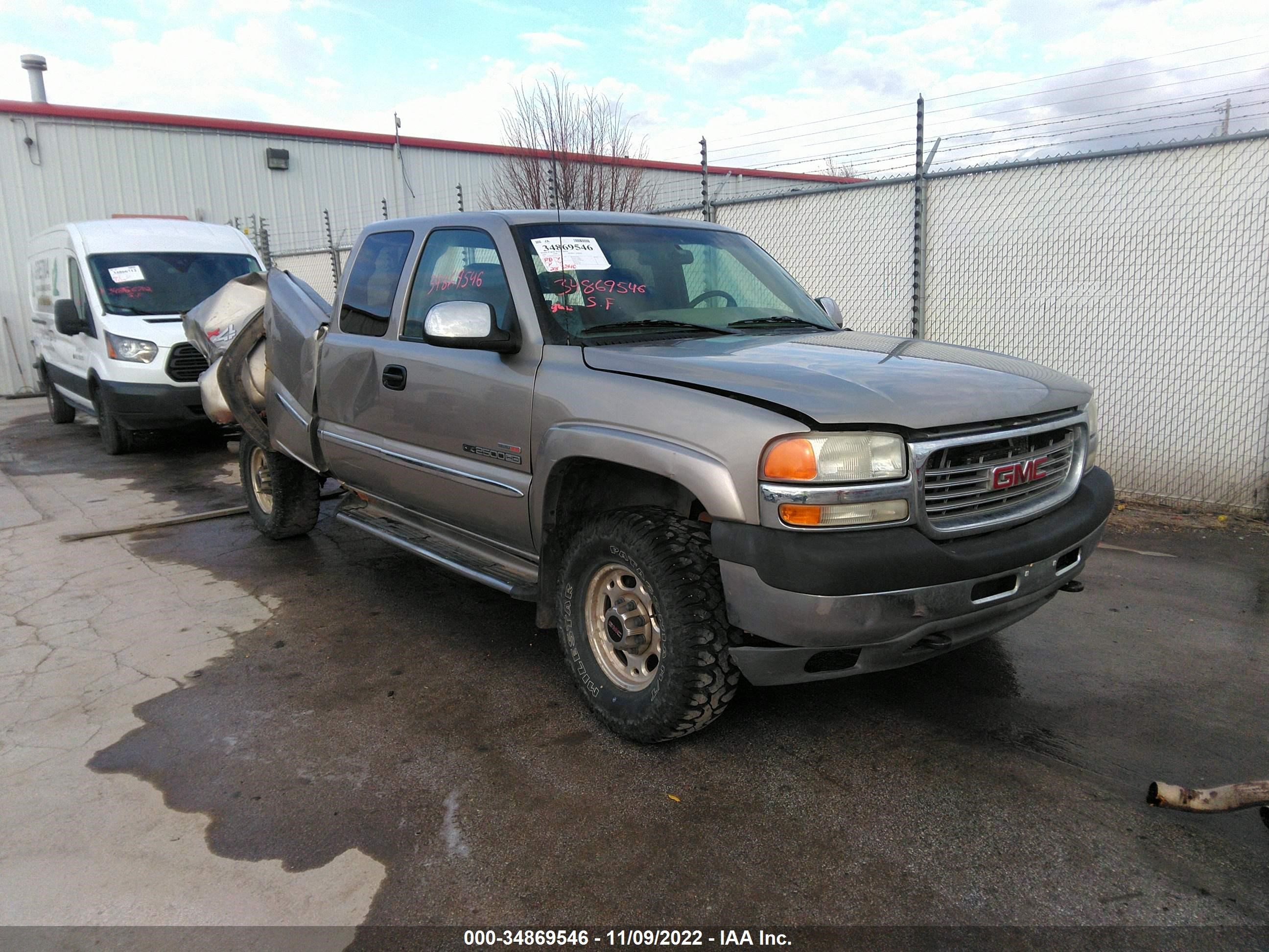 GMC SIERRA 2002 1gthk29142e113962