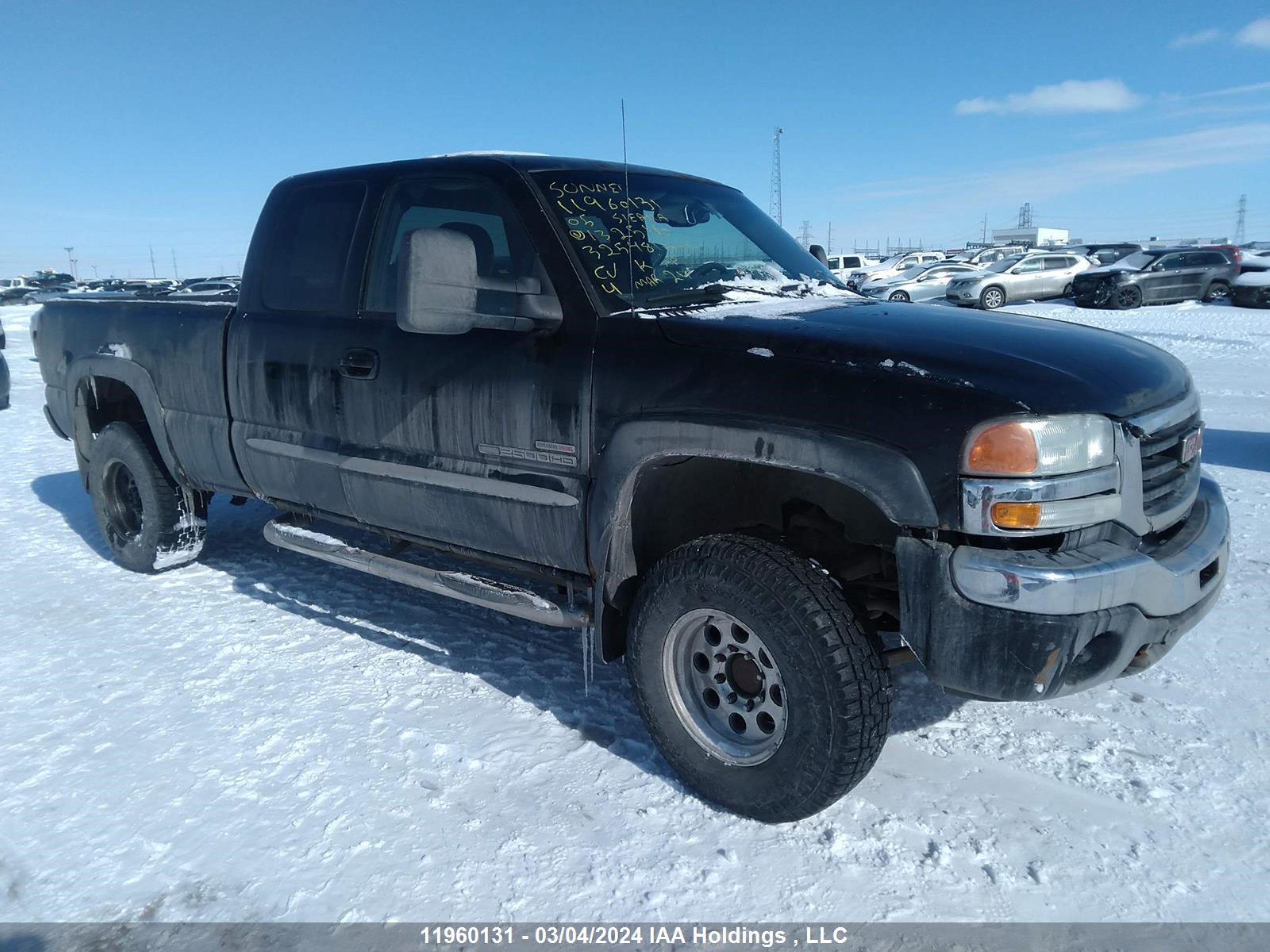 GMC SIERRA 2005 1gthk29205e132540