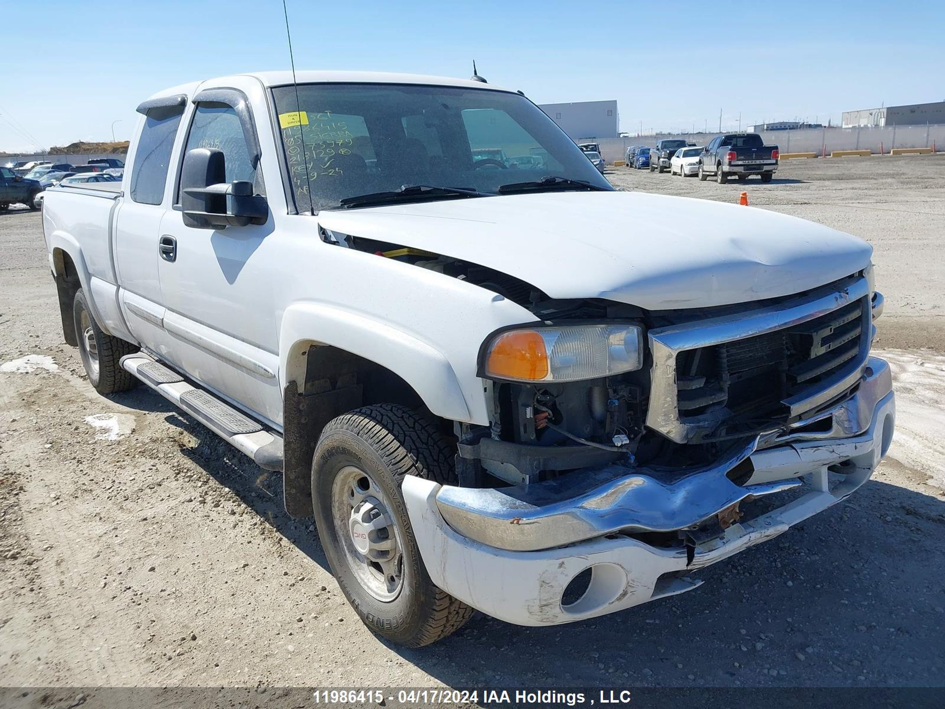 GMC SIERRA 2005 1gthk29265e173979