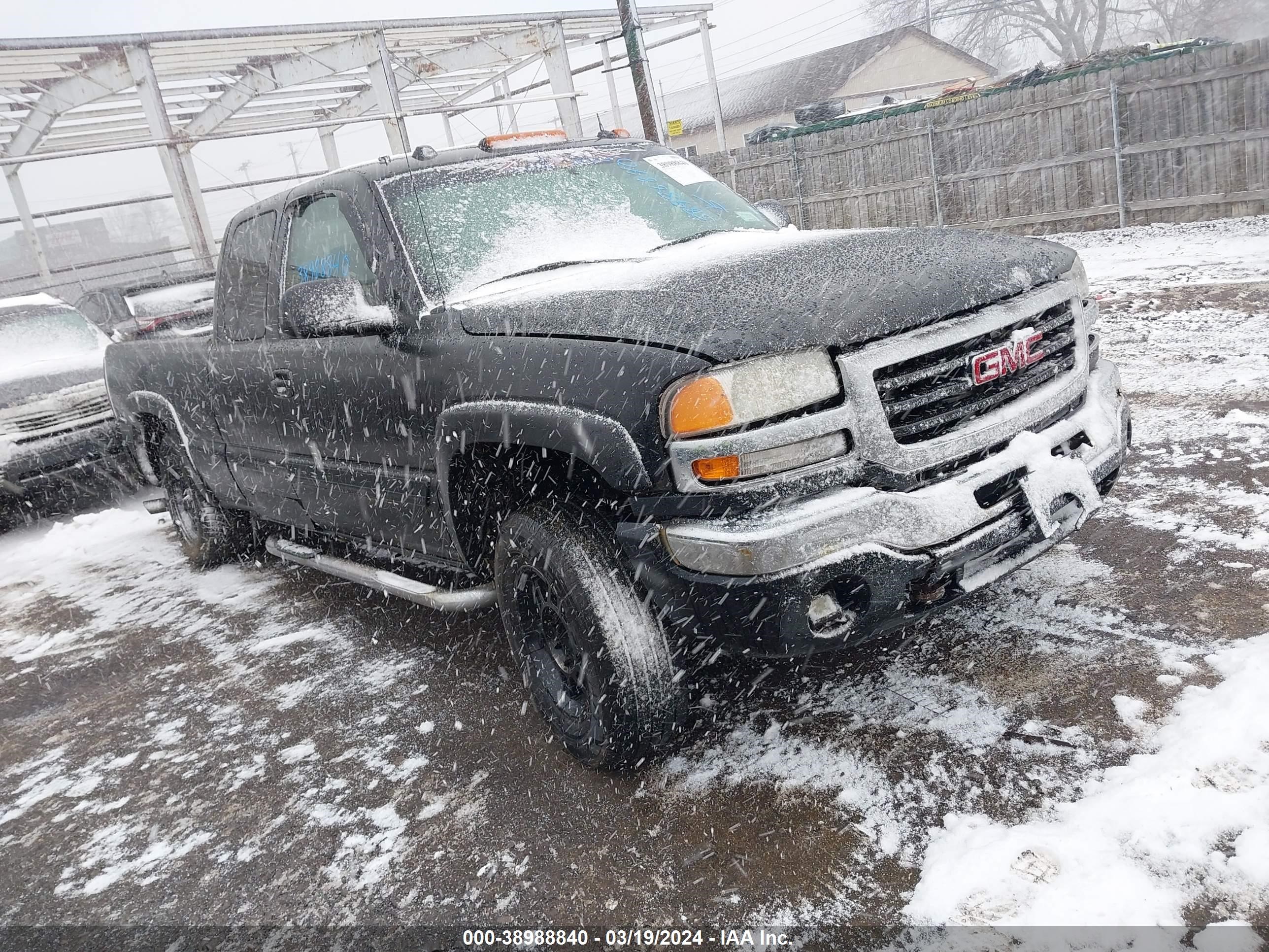 GMC SIERRA 2004 1gthk29284e259325