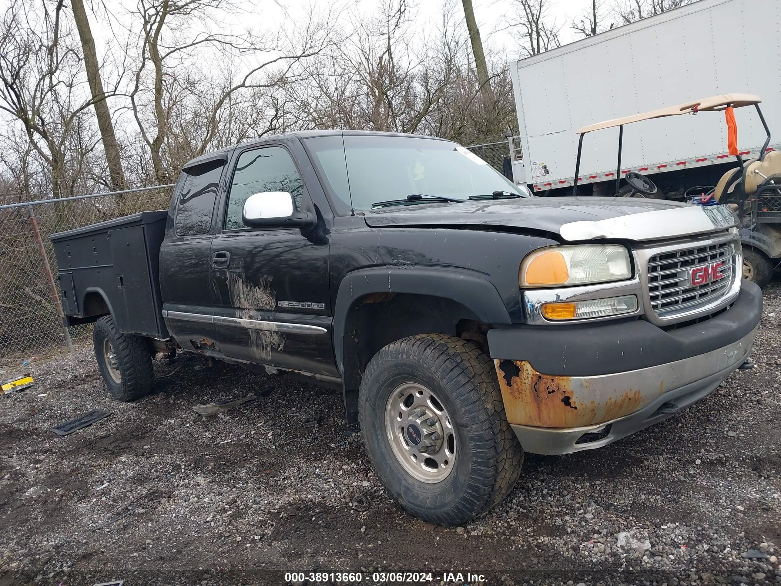 GMC SIERRA 2001 1gthk29u11e322407