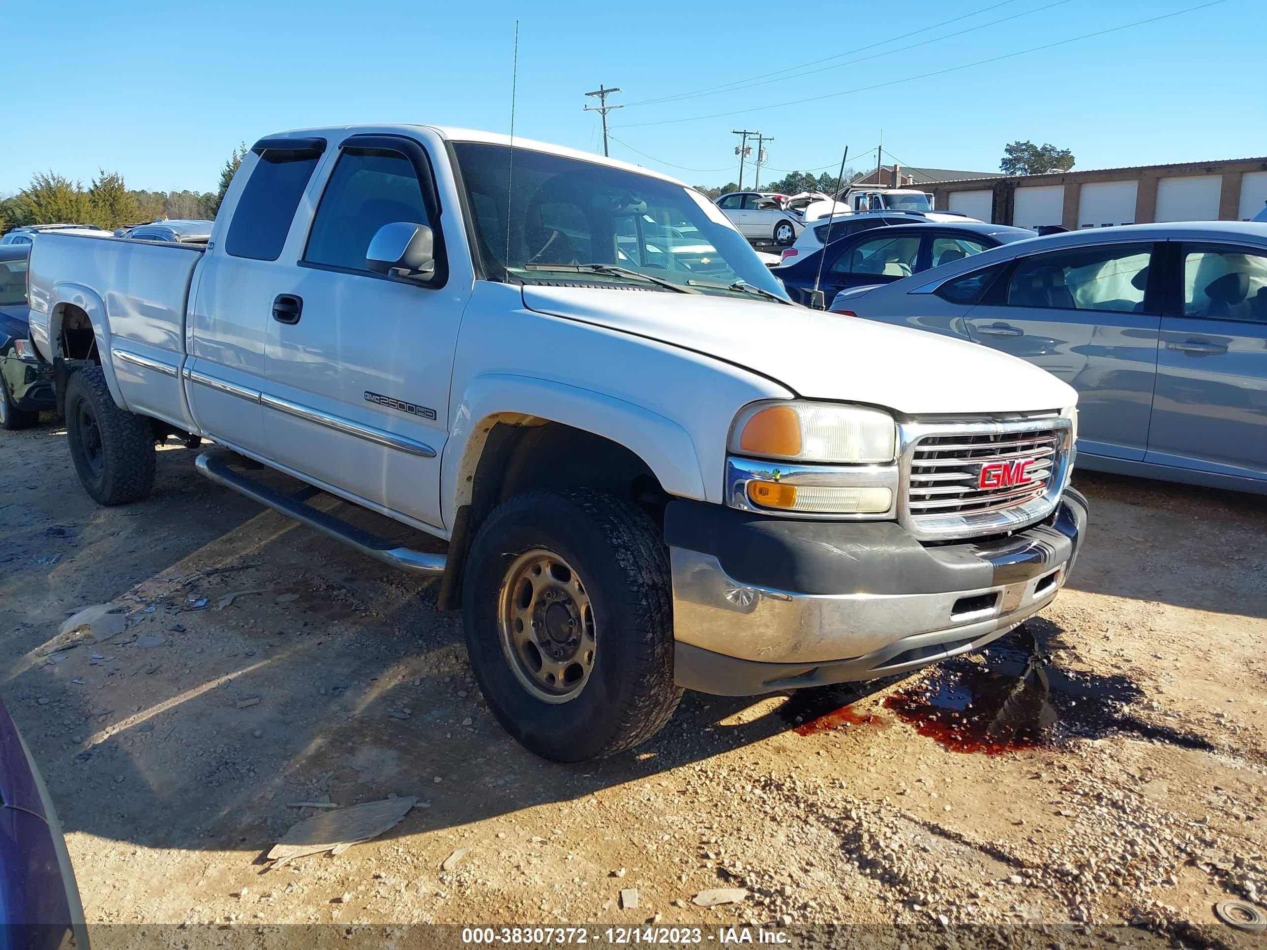 GMC SIERRA 2002 1gthk29u42e289680