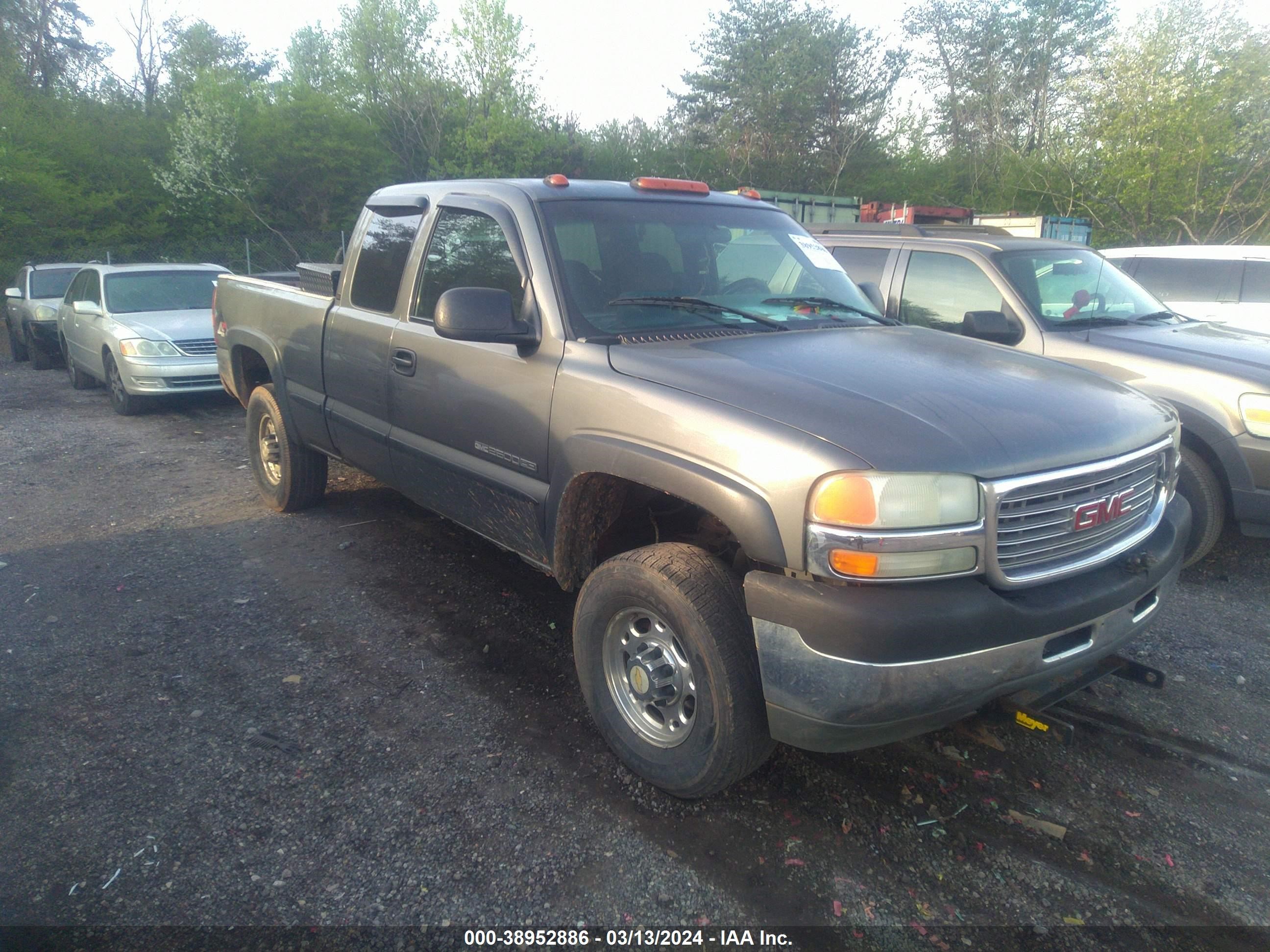 GMC SIERRA 2002 1gthk29u52e280101