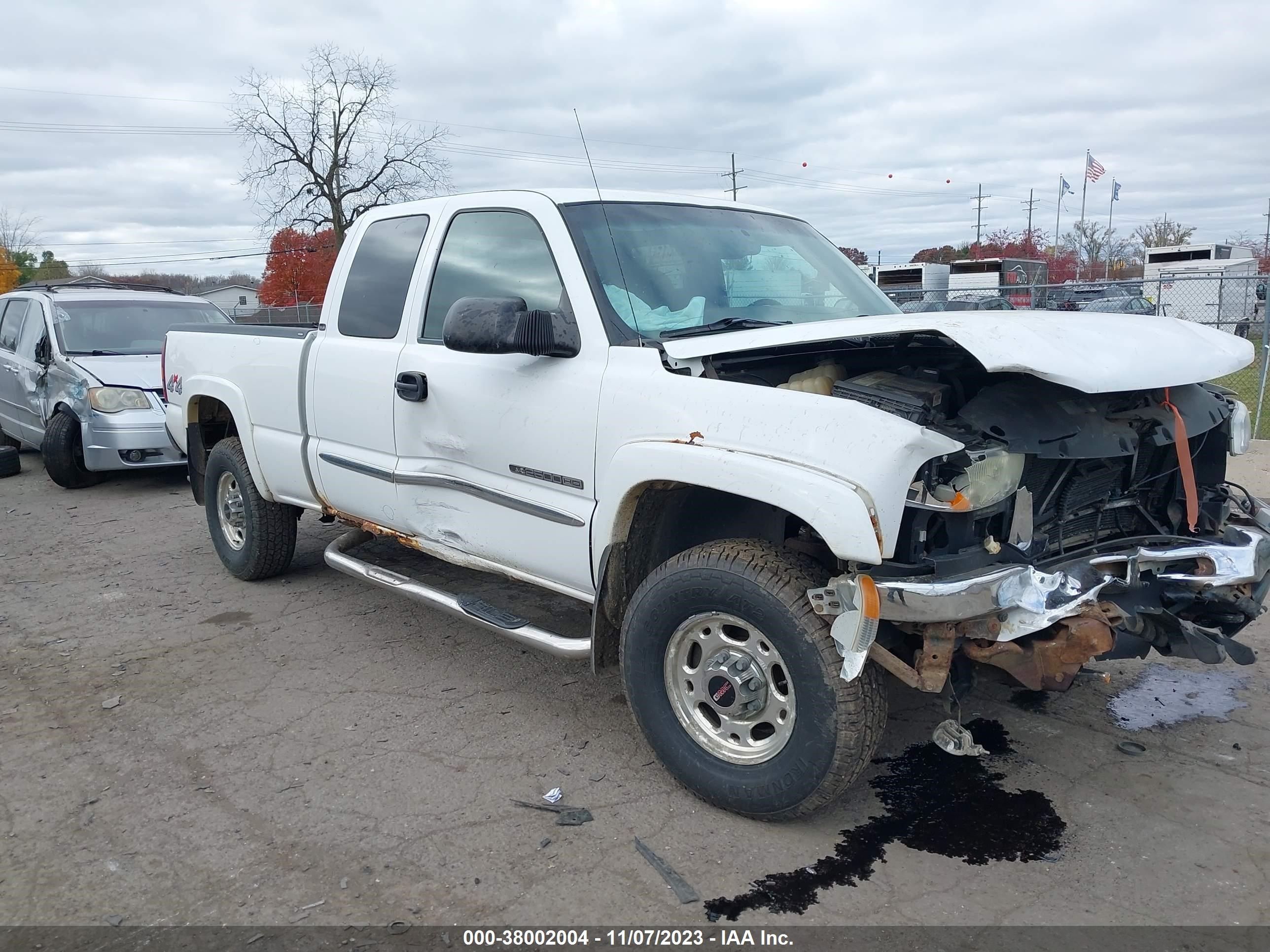 GMC SIERRA 2003 1gthk29u53e177911