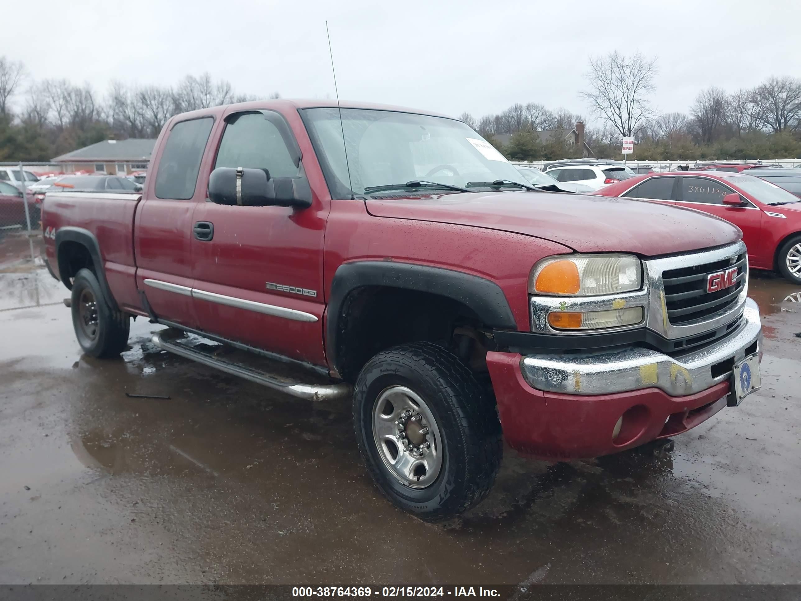 GMC SIERRA 2005 1gthk29u65e287496