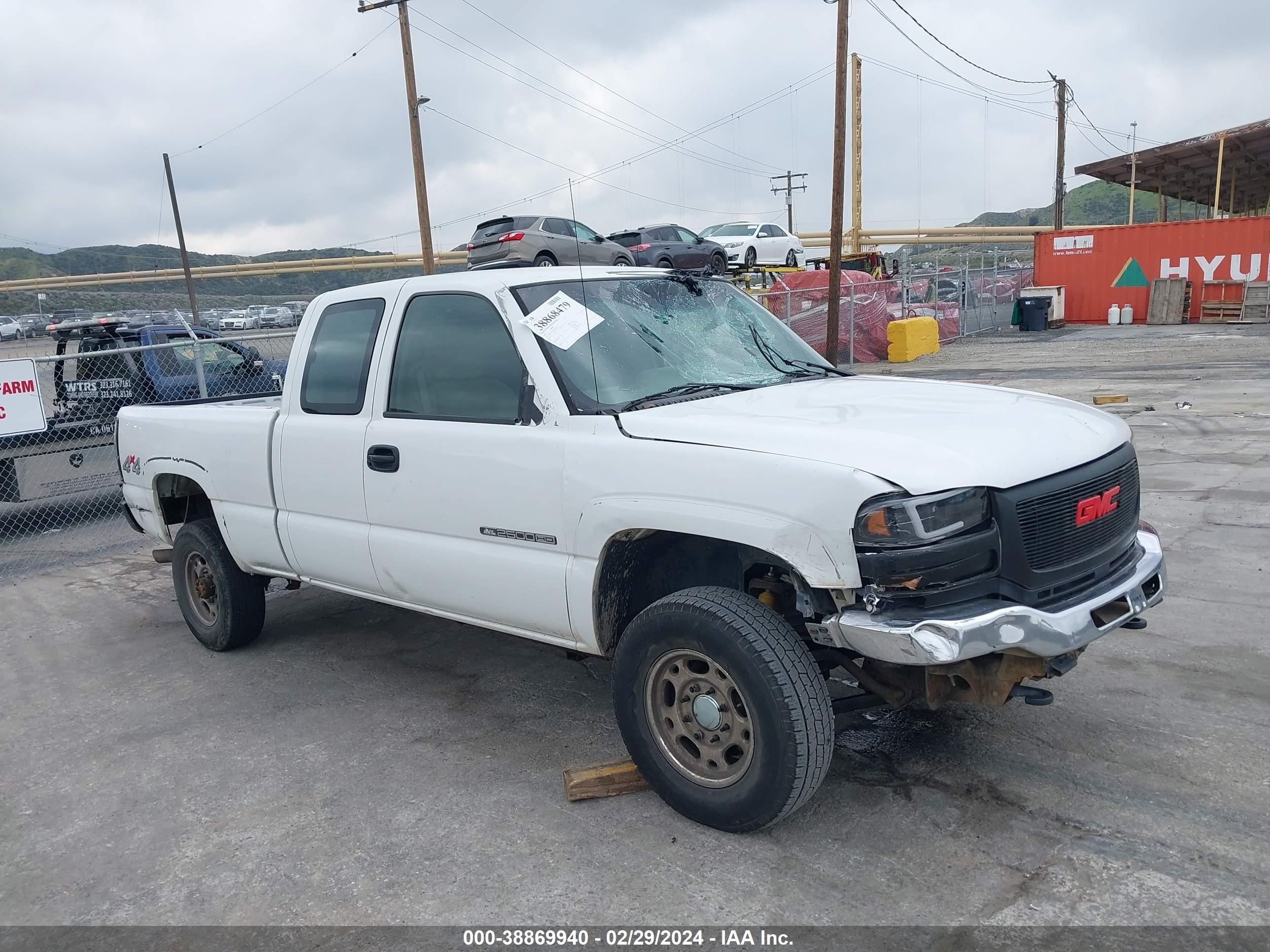 GMC SIERRA 2005 1gthk29u85e128964