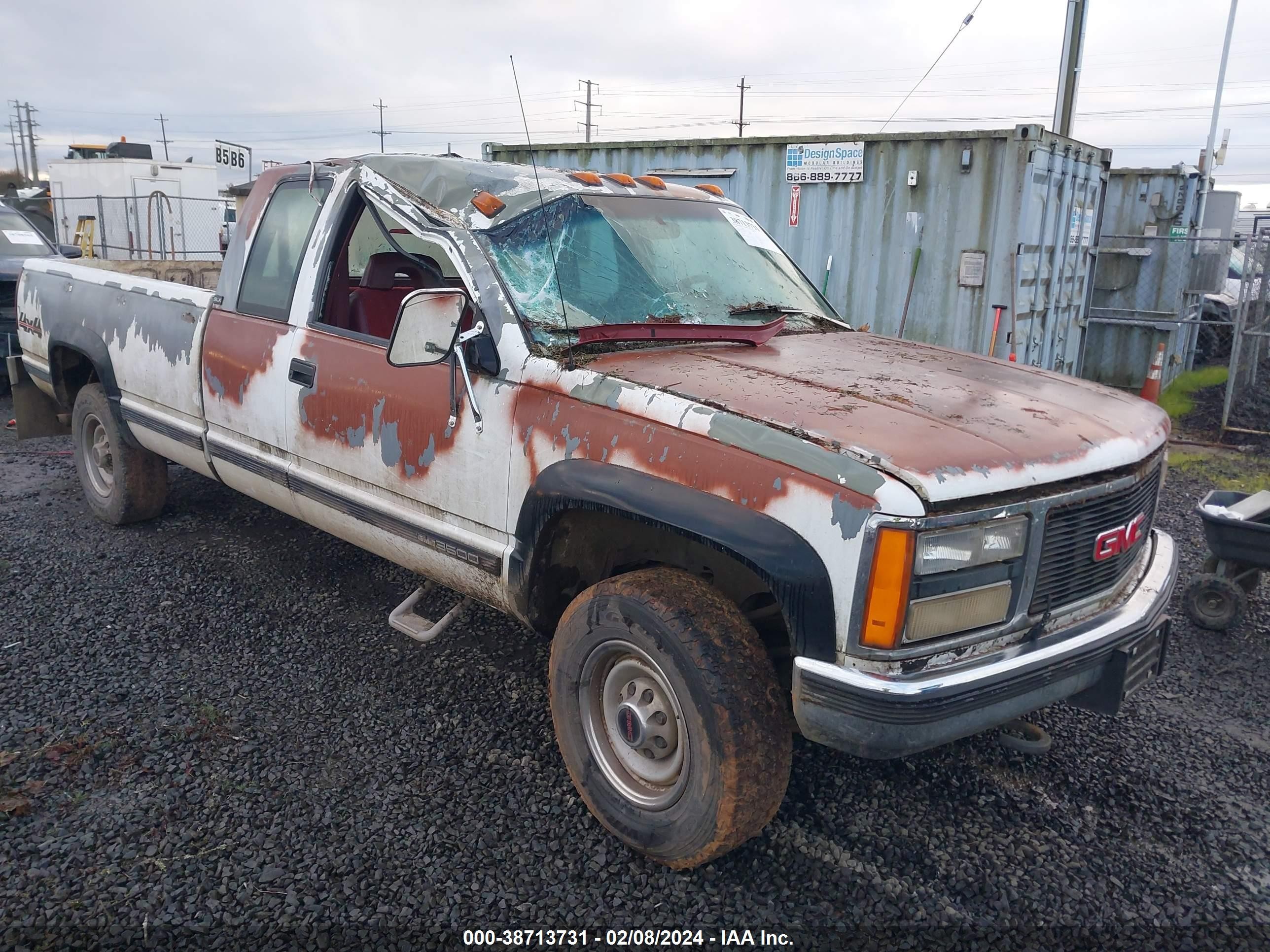 GMC SIERRA 1993 1gthk39n9pe519882