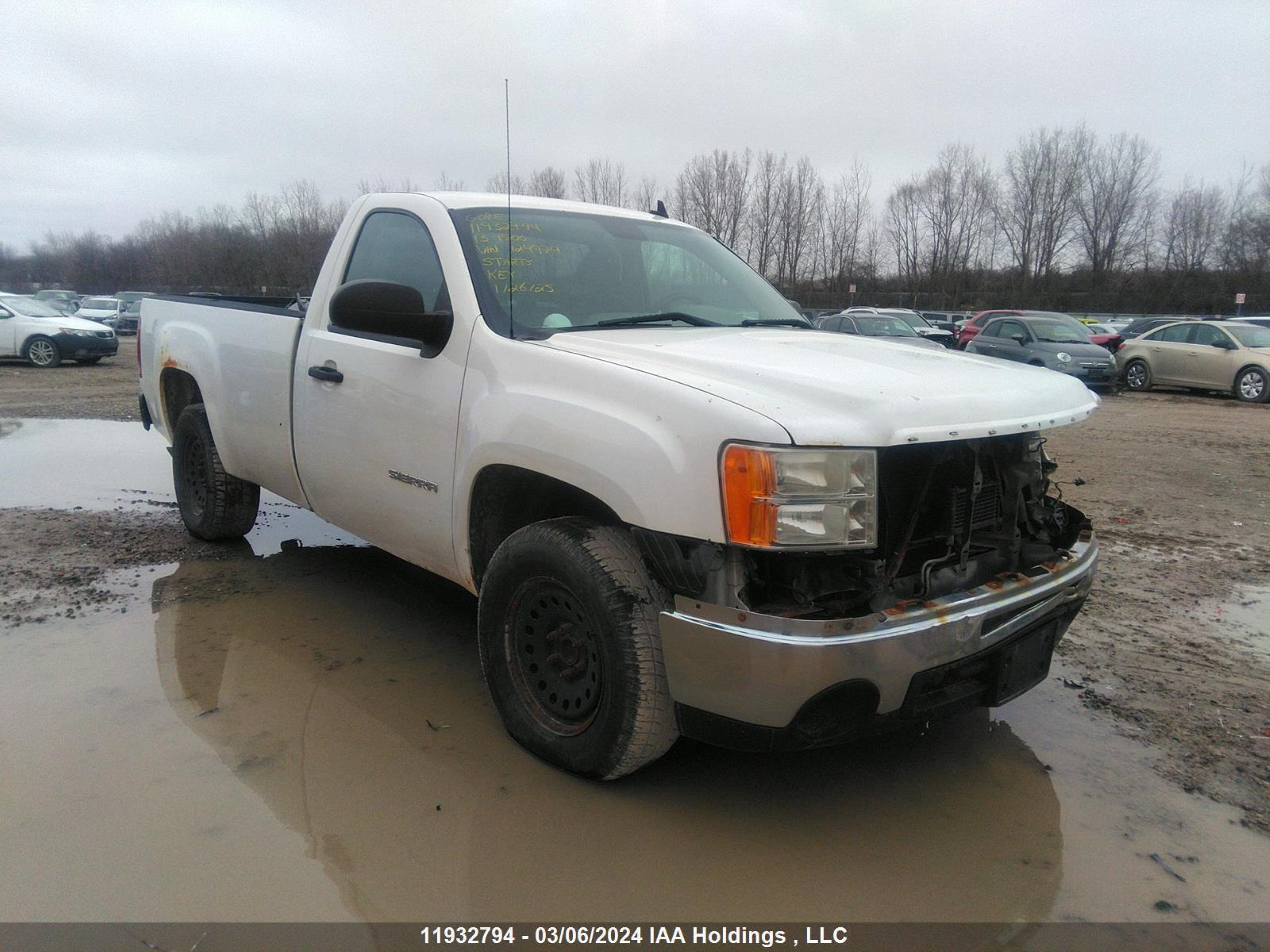 GMC SIERRA 2013 1gtn1tea4dz124974