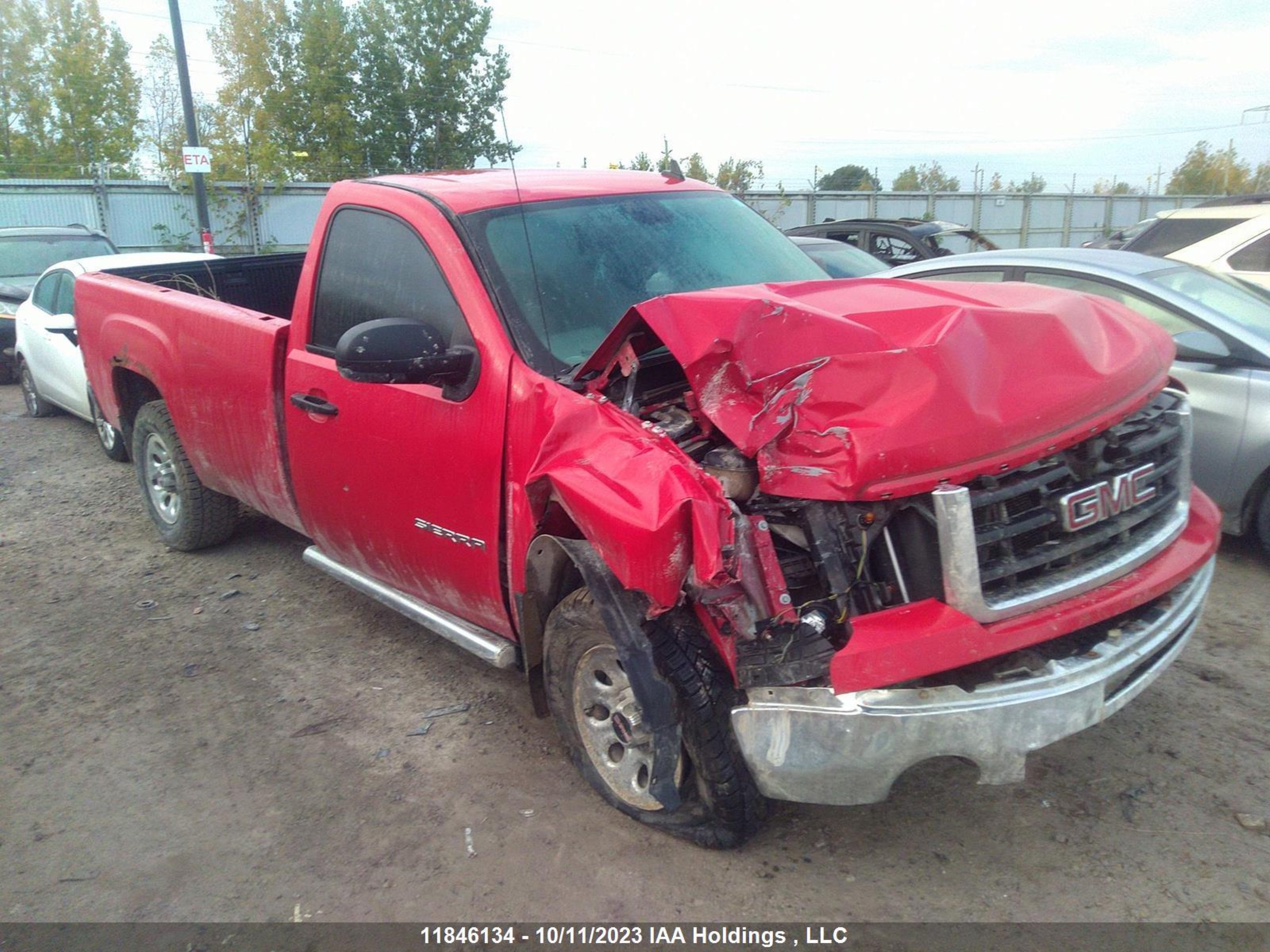 GMC SIERRA 2011 1gtn1tex8bz424924