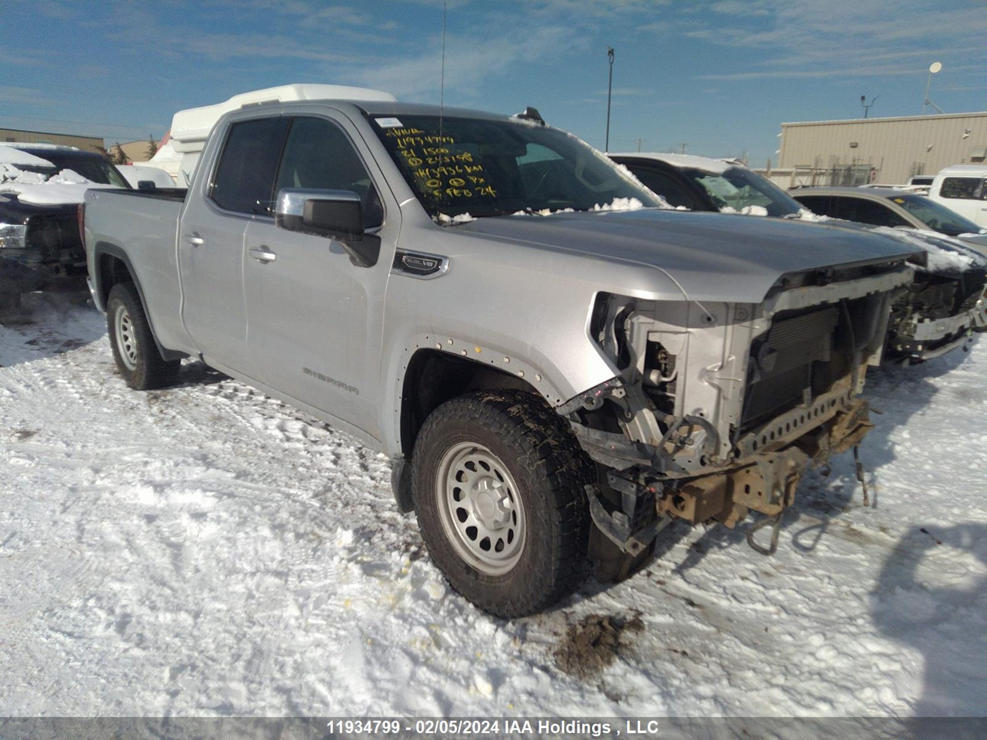 GMC SIERRA 2021 1gtr9bed1mz245198