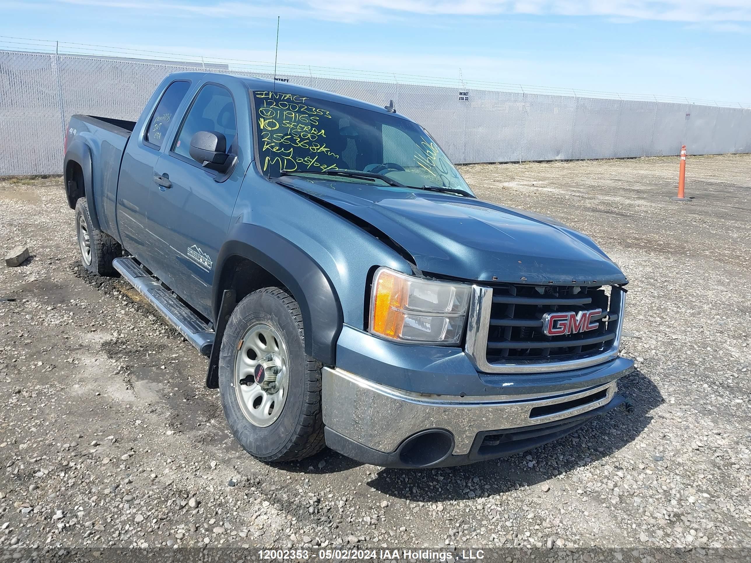 GMC SIERRA 2010 1gtskueaxaz119165