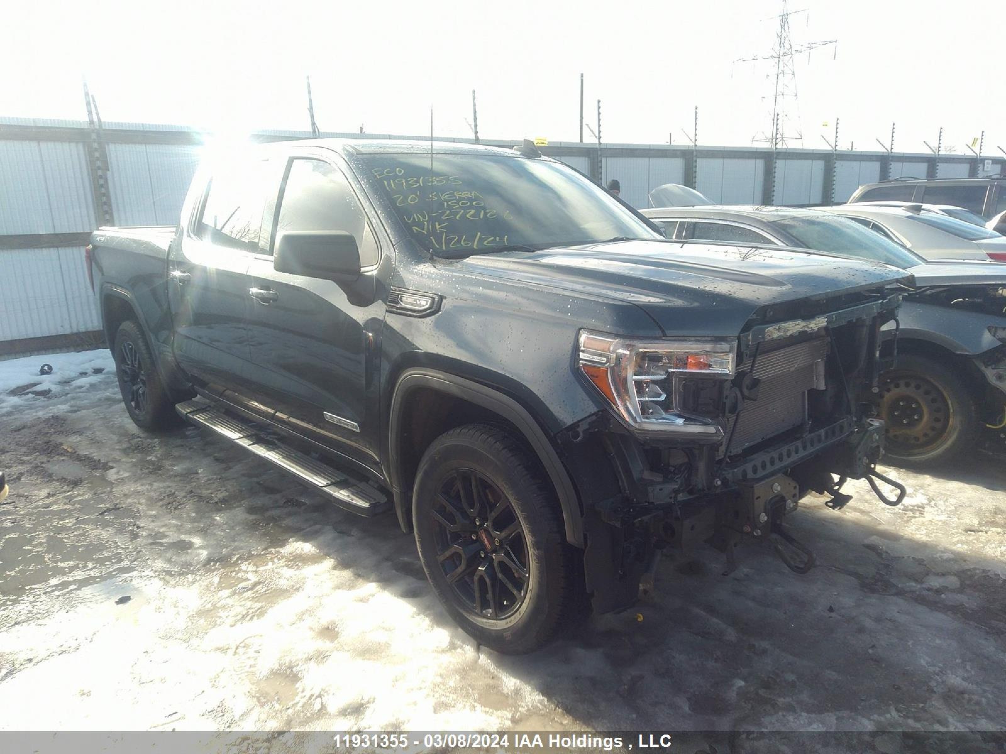 GMC SIERRA 2020 1gtu9ced3lz272126