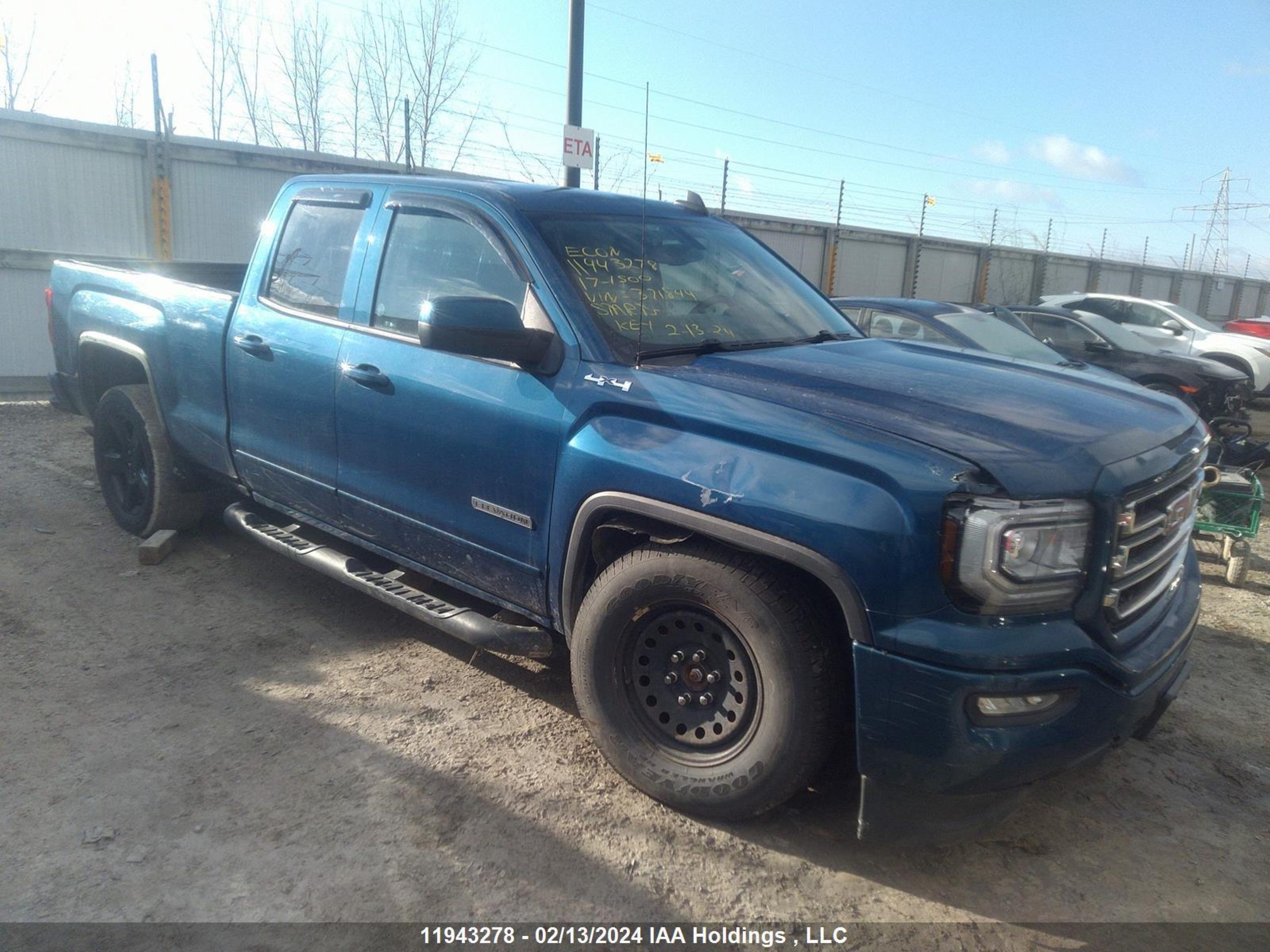 GMC SIERRA 2017 1gtv2lec3hz371844