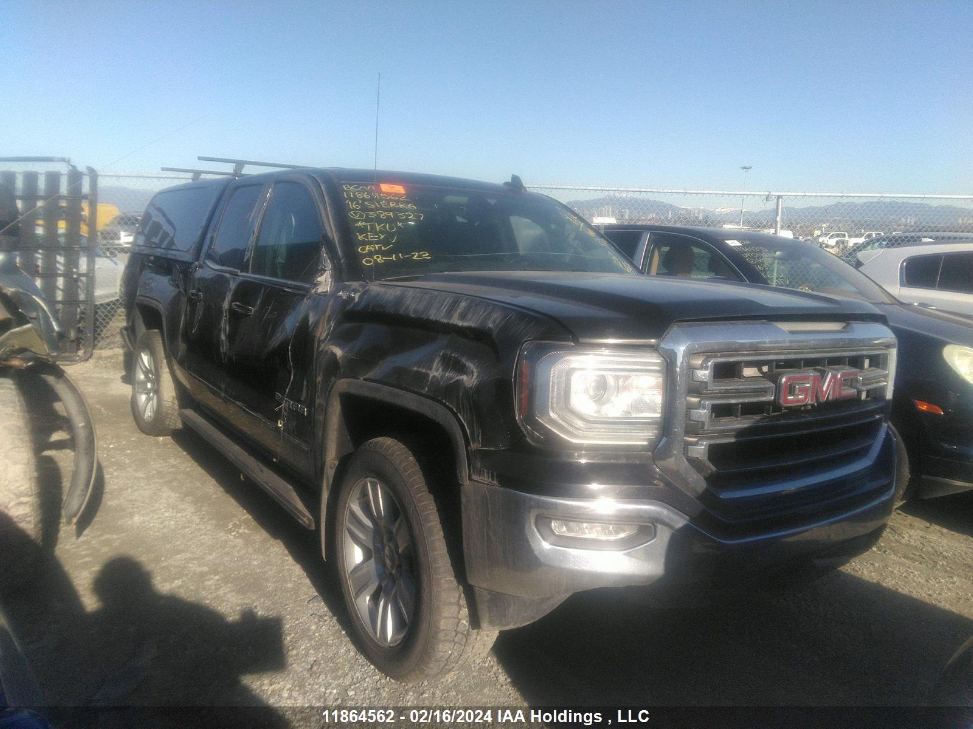 GMC SIERRA 2016 1gtv2mec1gz389327