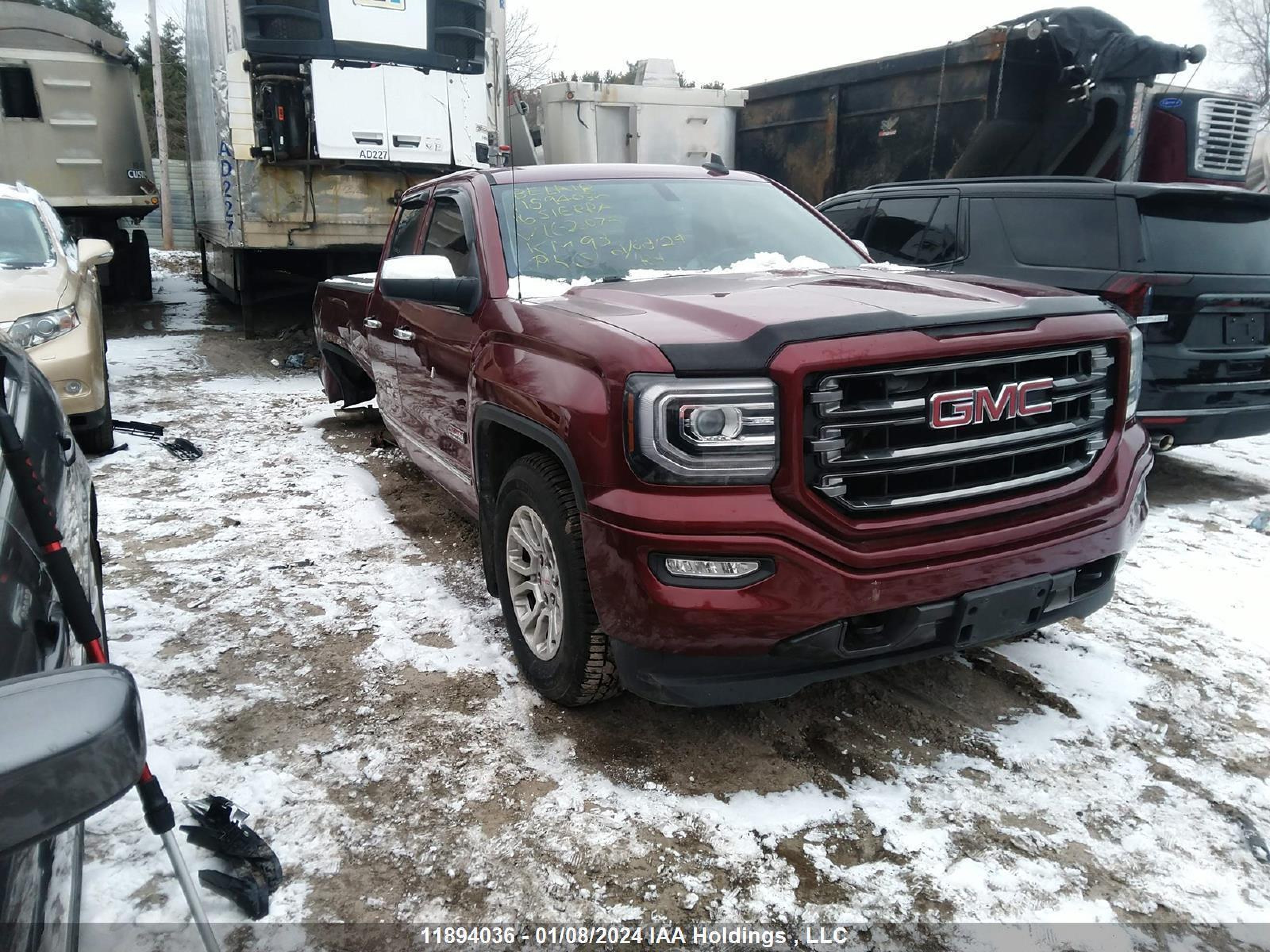 GMC SIERRA 2016 1gtv2mec5gz162075