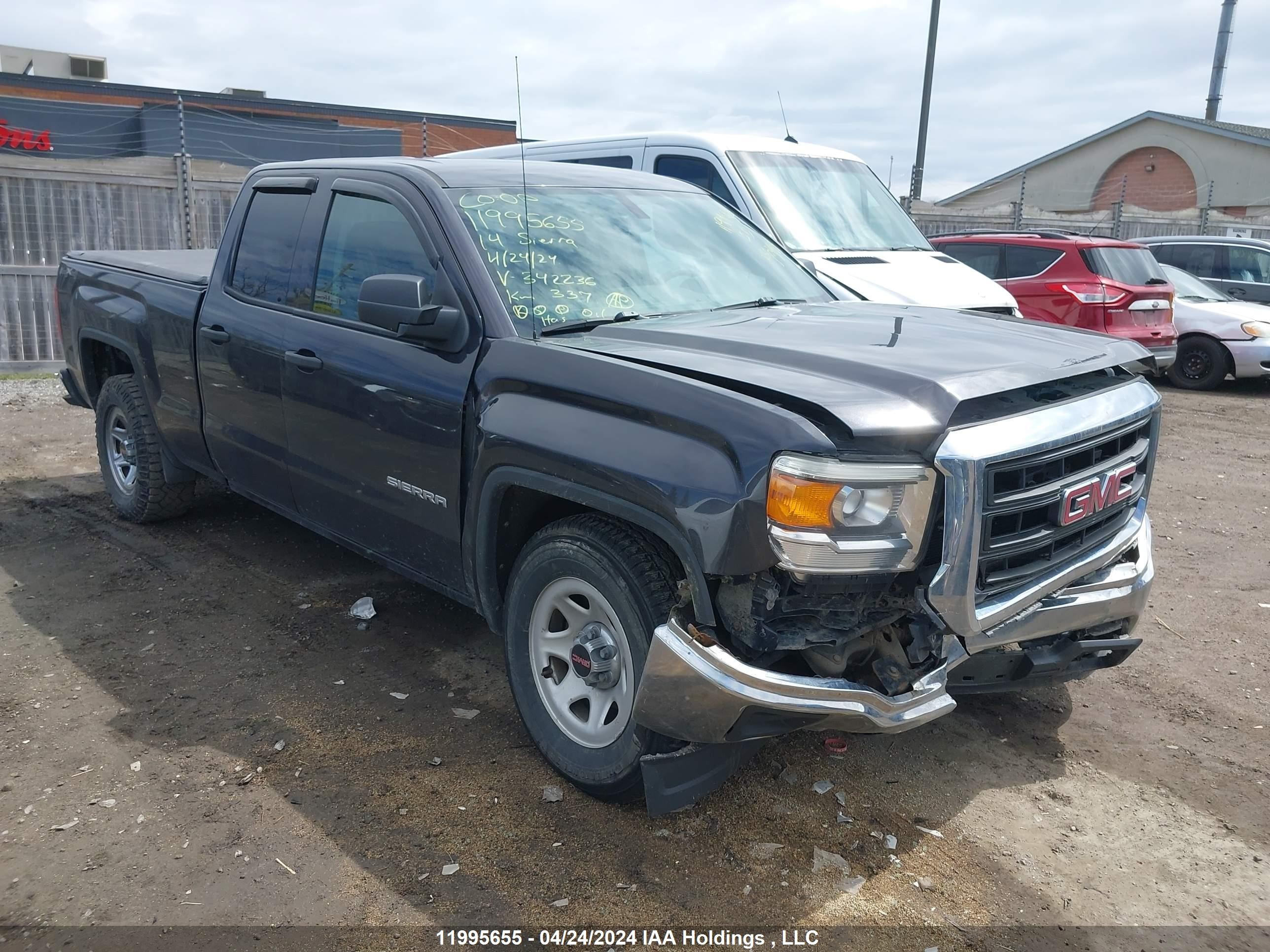 GMC SIERRA 2014 1gtv2tec6ez342236