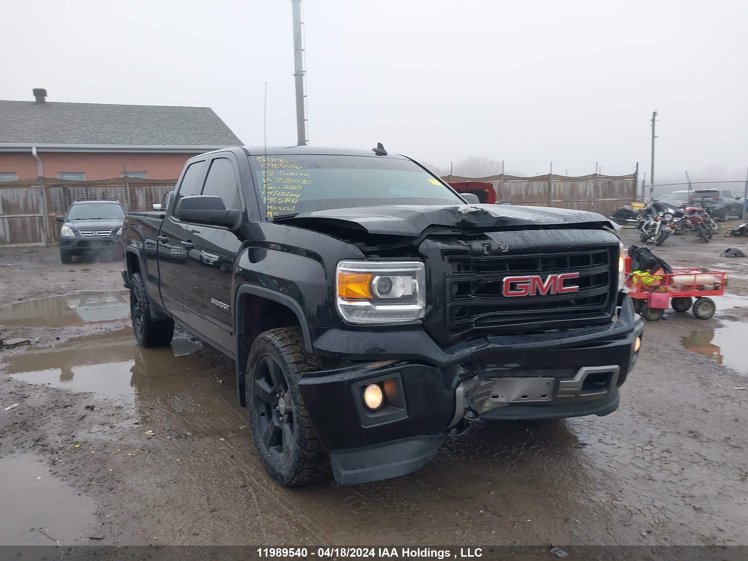 GMC SIERRA 2015 1gtv2tecxfz358070