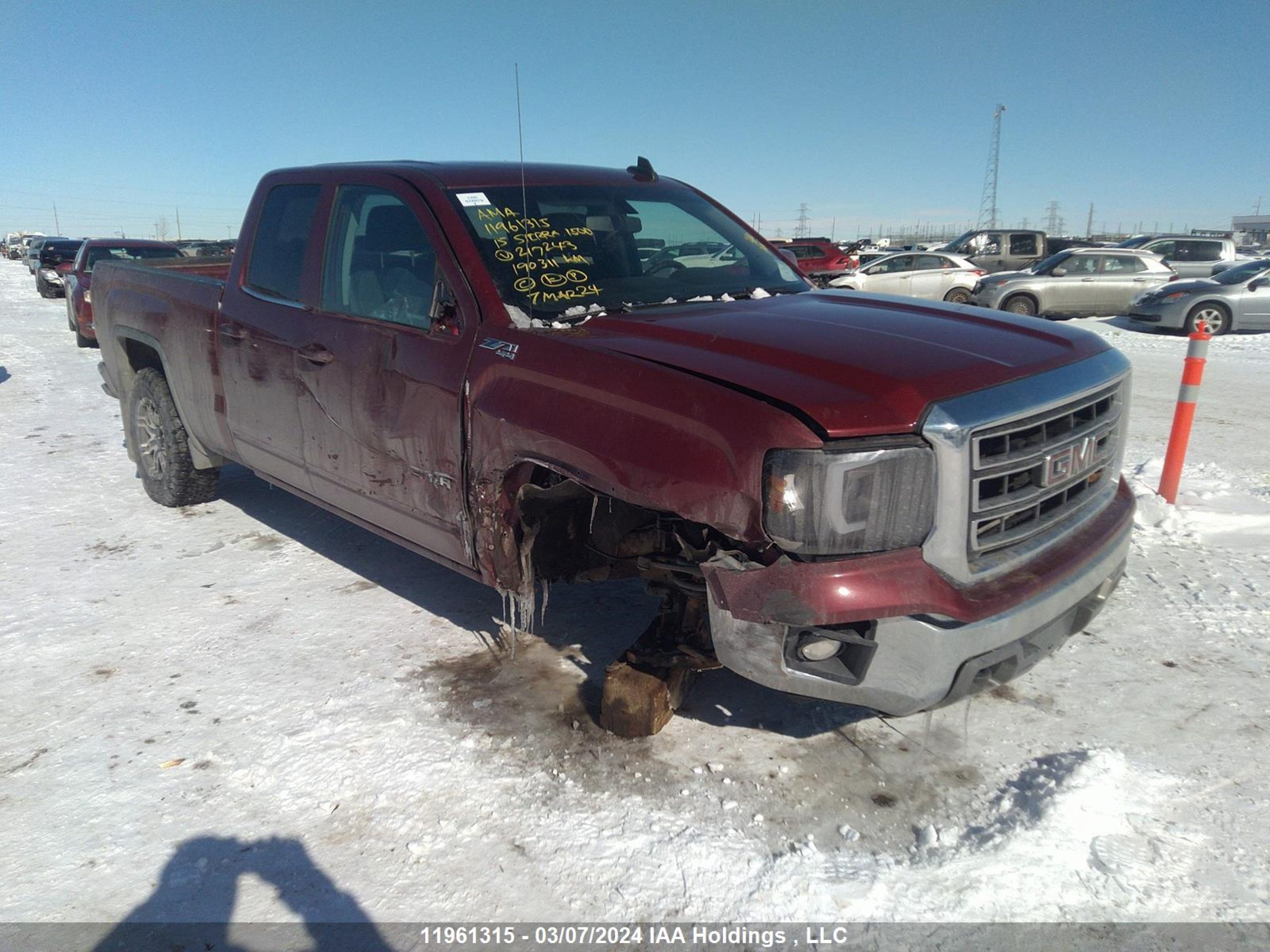 GMC SIERRA 2015 1gtv2uec4fz217243