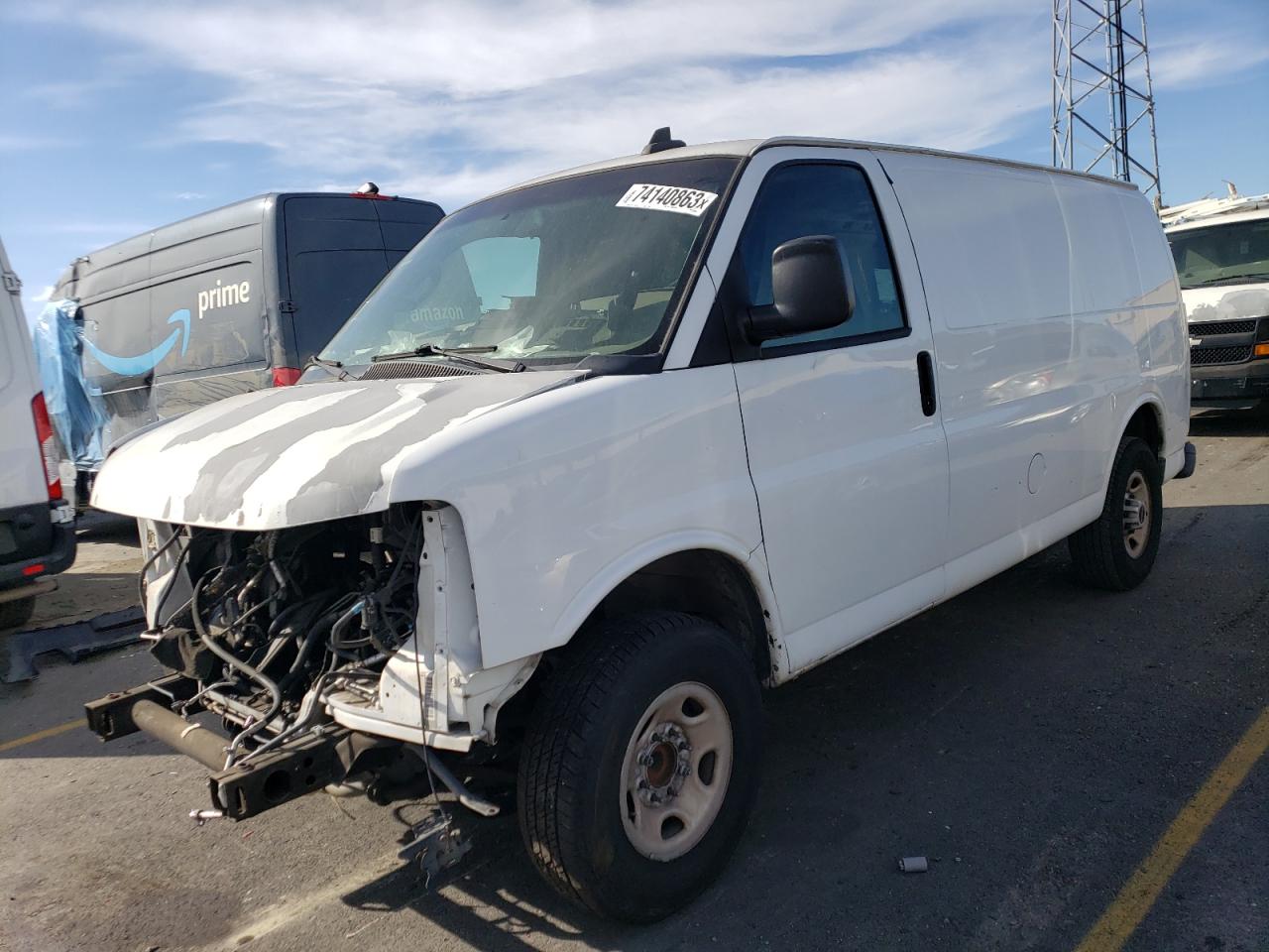 CHEVROLET EXPRESS 2018 1gtw7afg9j1186245