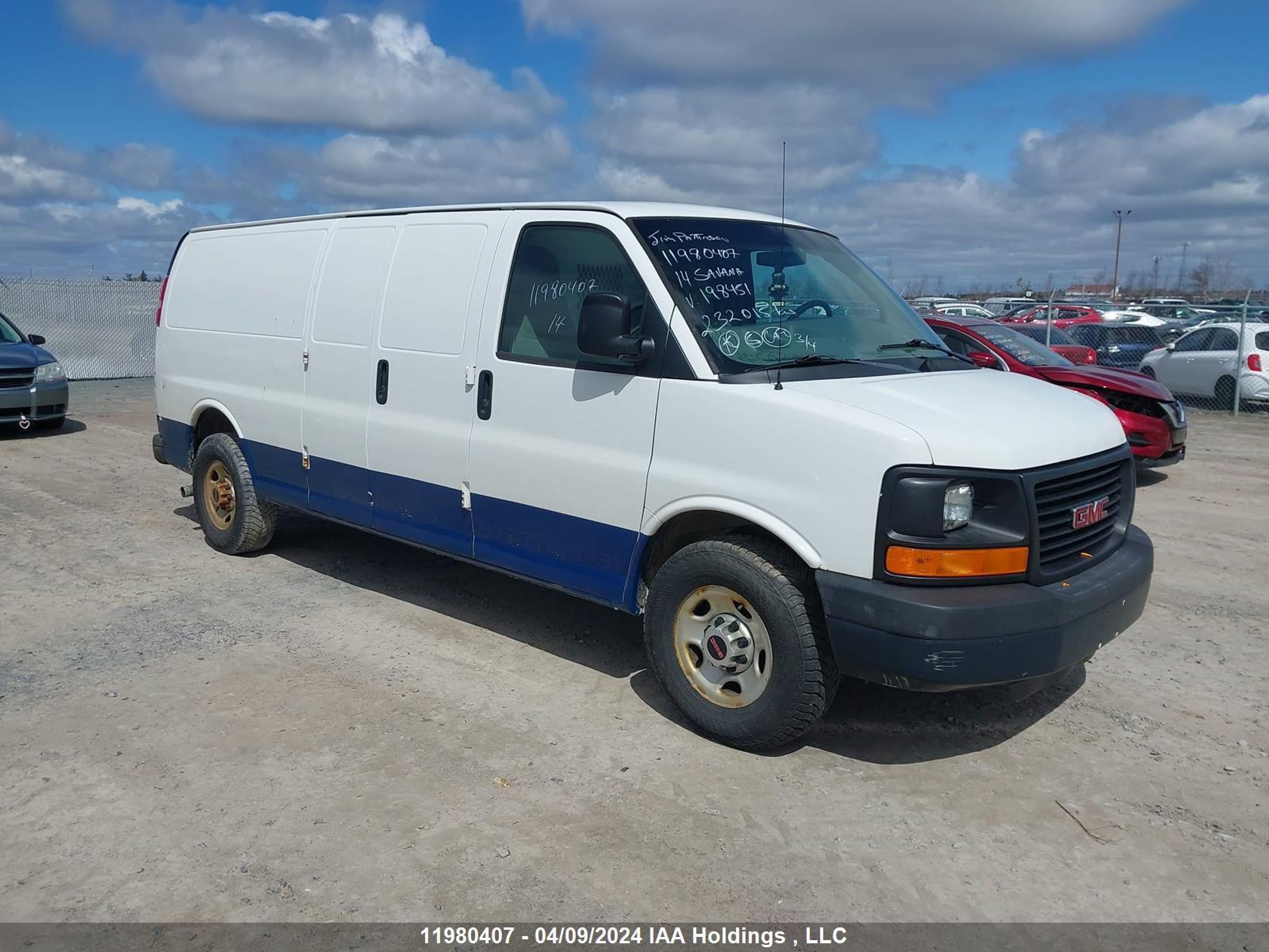 GMC SAVANA 2014 1gtw7gca2e1195877