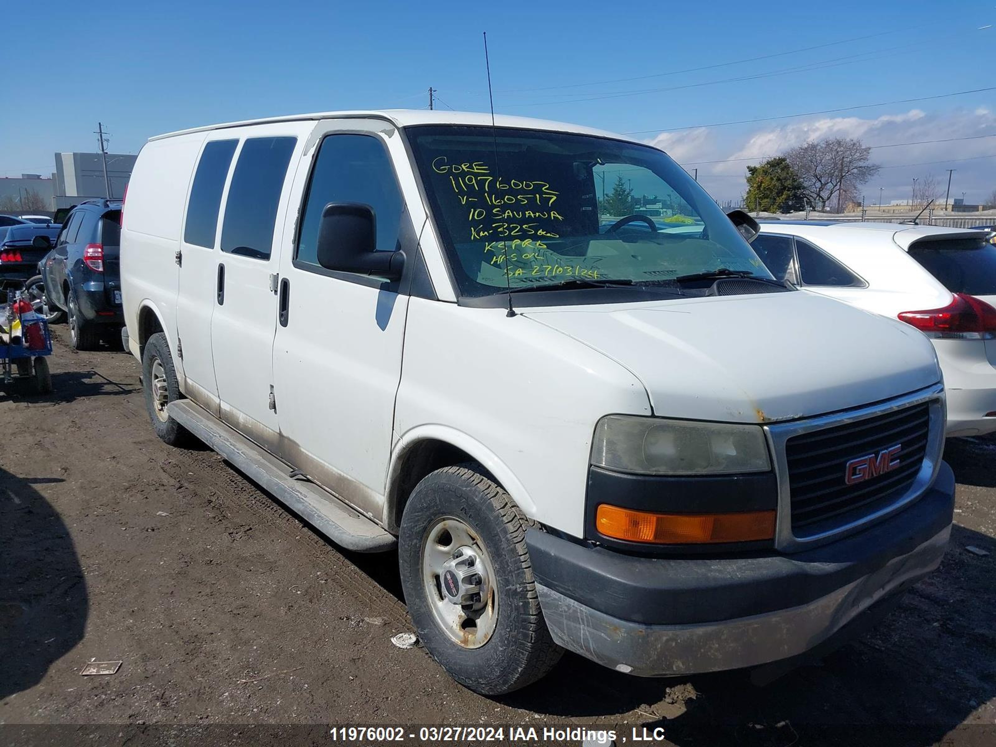 GMC SAVANA 2010 1gtzgfba2a1160517