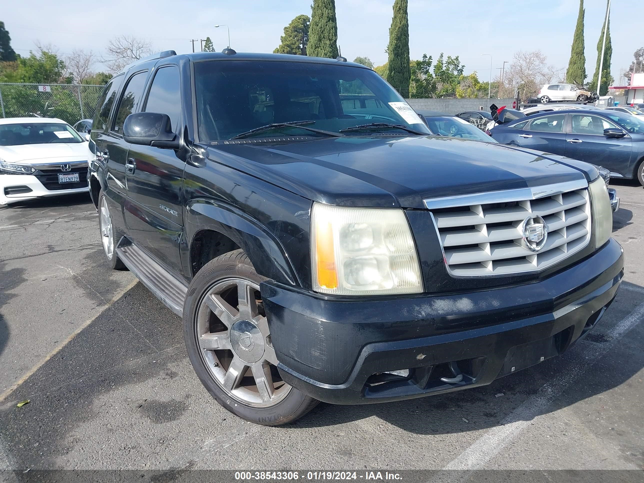 CADILLAC ESCALADE 2003 1gyec63t03r211053