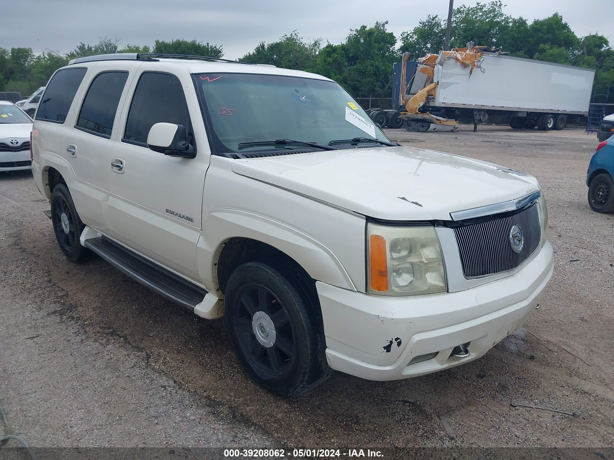 CADILLAC ESCALADE 2002 1gyec63t12r103314