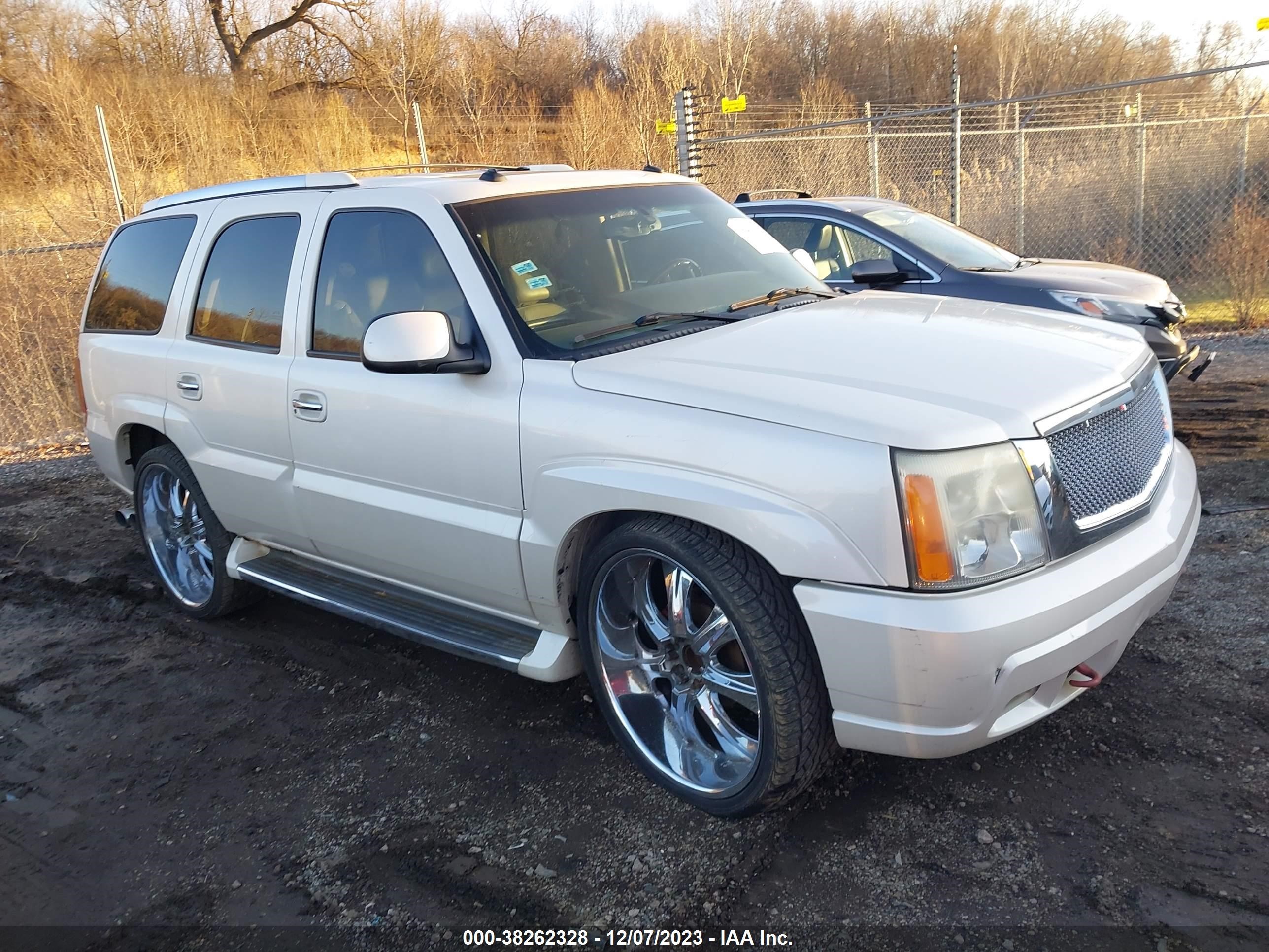 CADILLAC ESCALADE 2003 1gyec63t23r173230