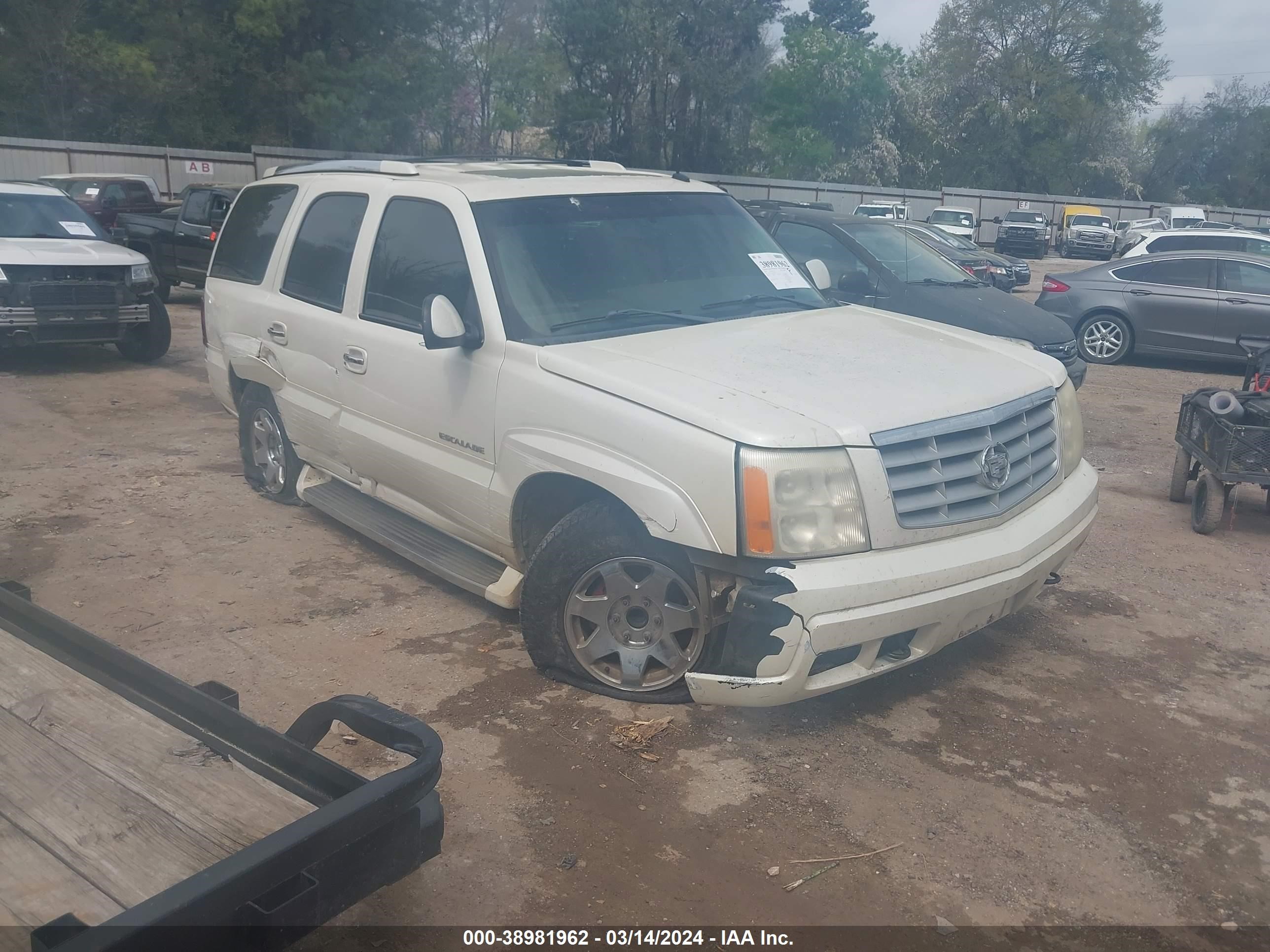 CADILLAC ESCALADE 2003 1gyec63t43r158065