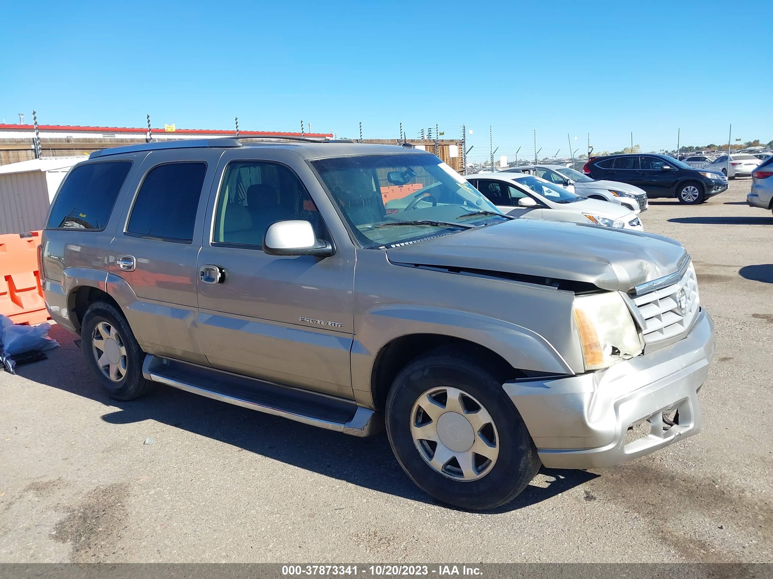 CADILLAC ESCALADE 2003 1gyec63t63r117310