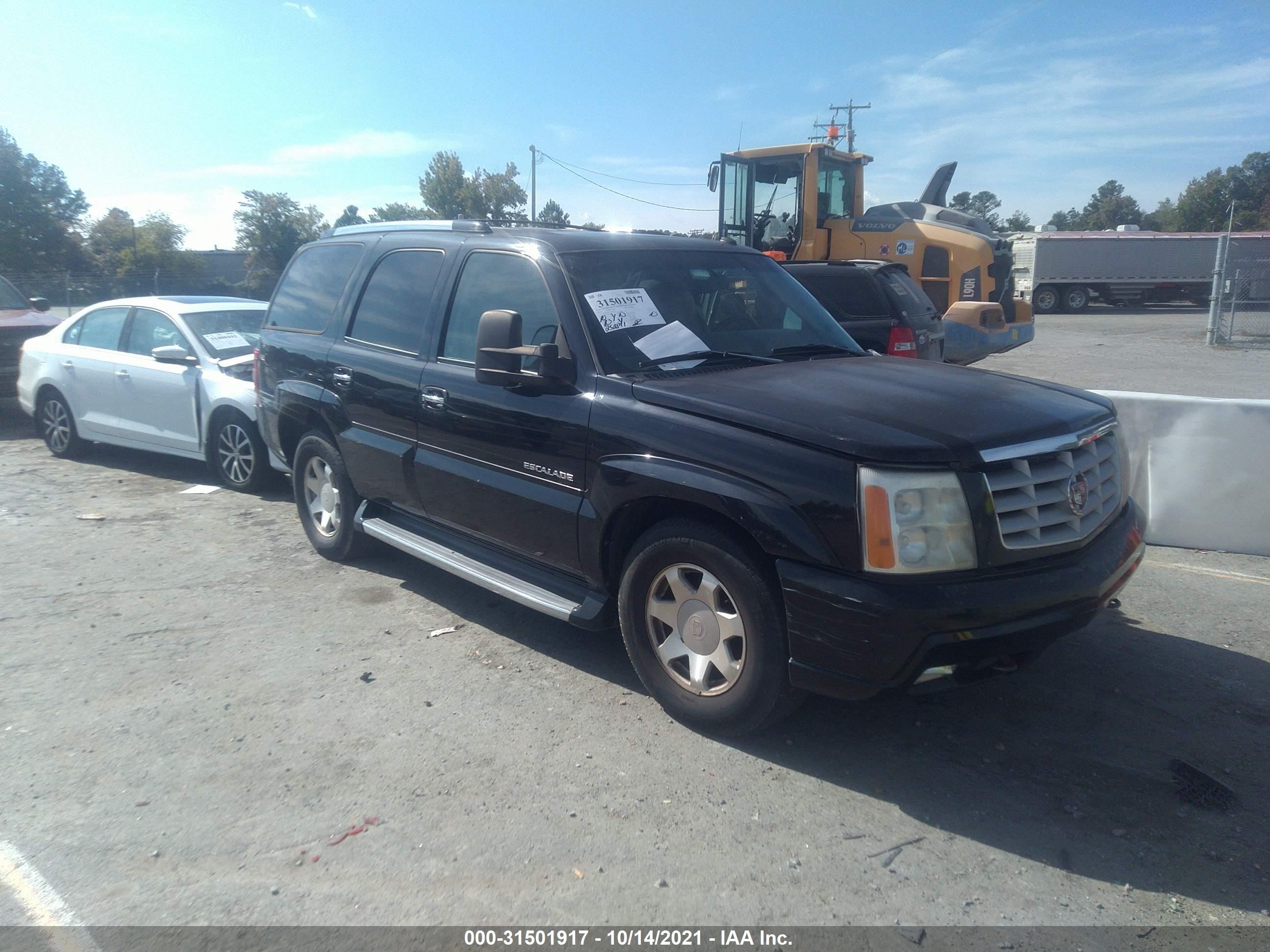 CADILLAC ESCALADE 2003 1gyec63t73r145214