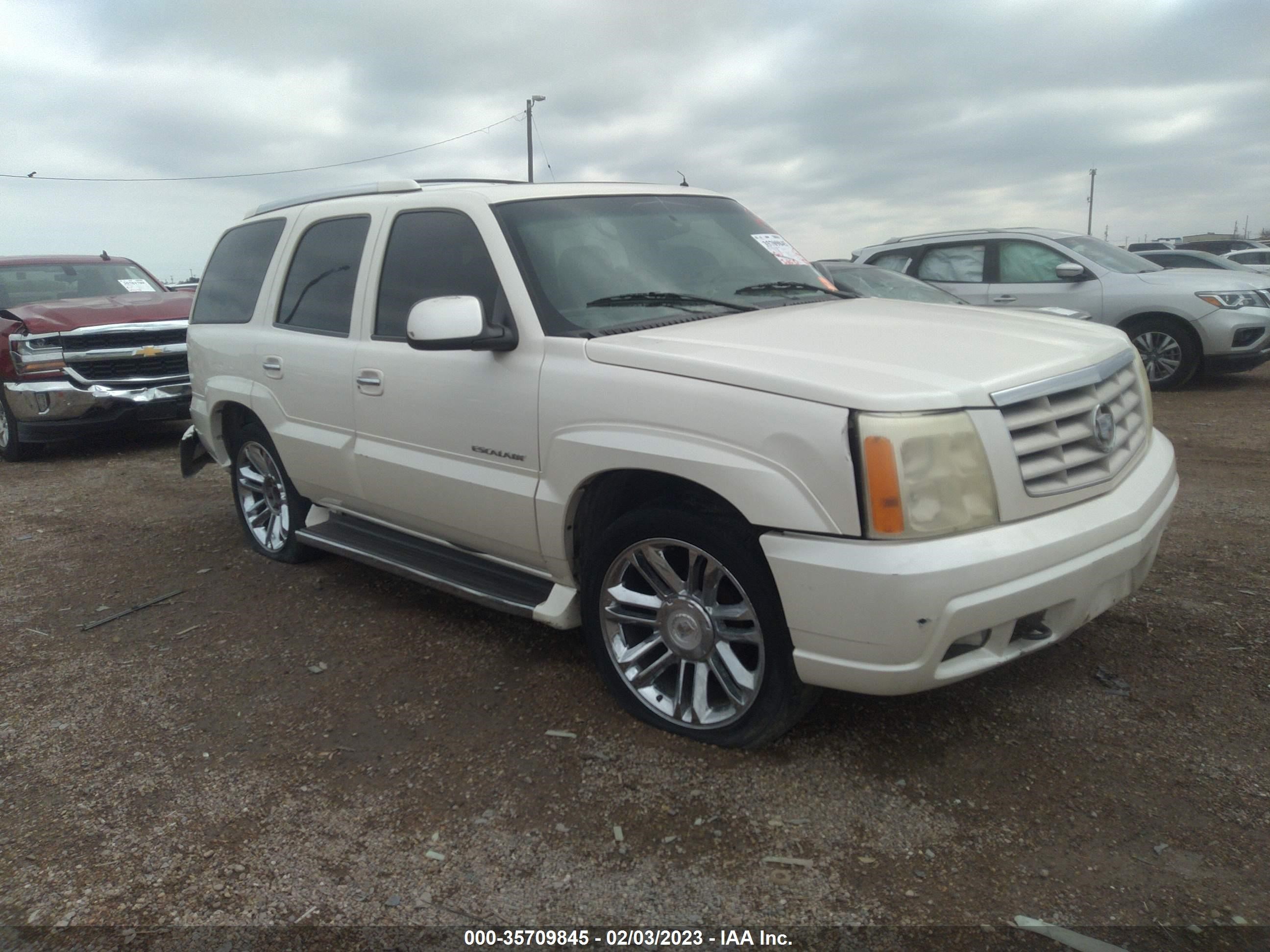 CADILLAC ESCALADE 2002 1gyec63tx2r186712