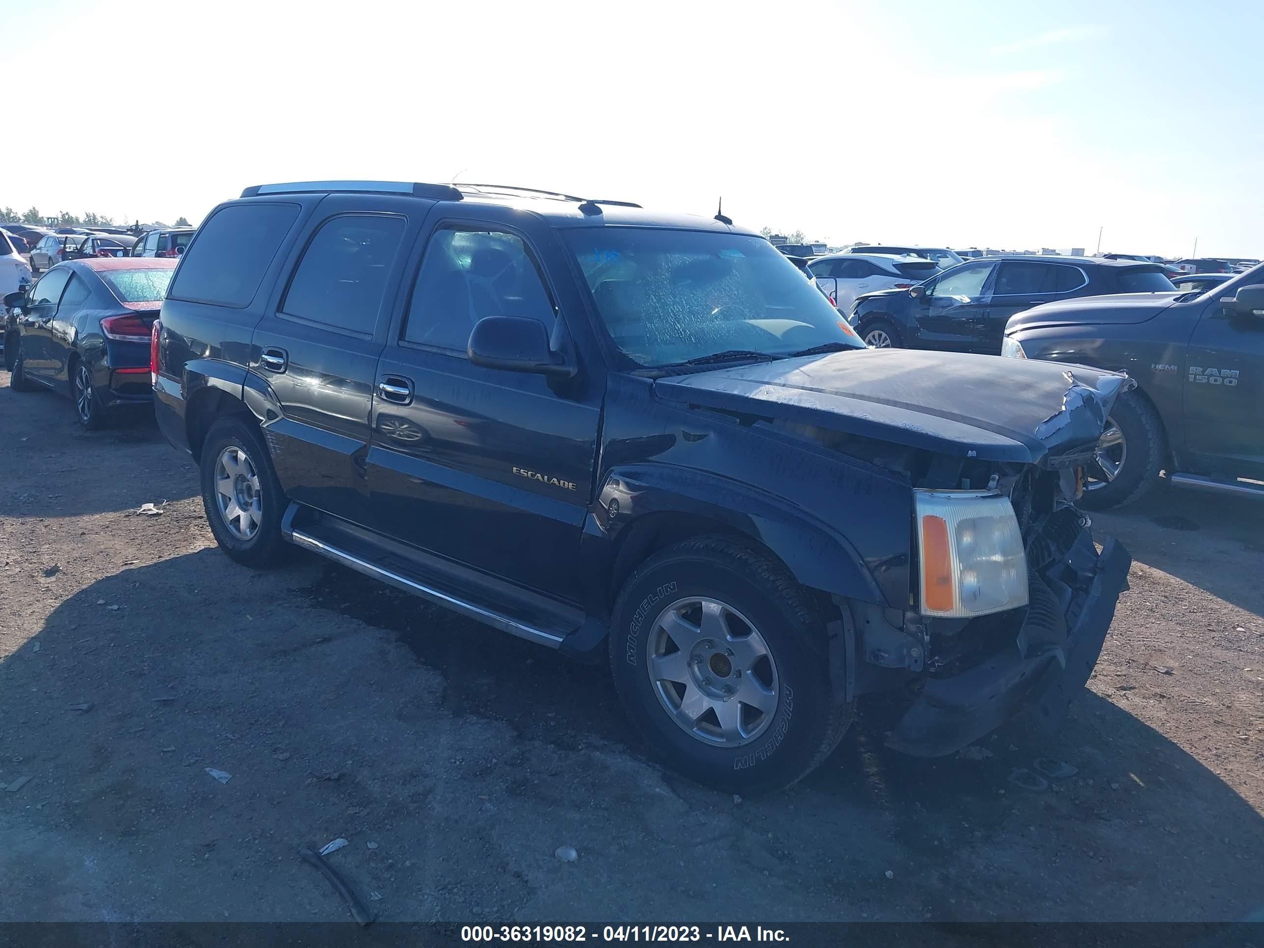 CADILLAC ESCALADE 2003 1gyec63tx3r187456