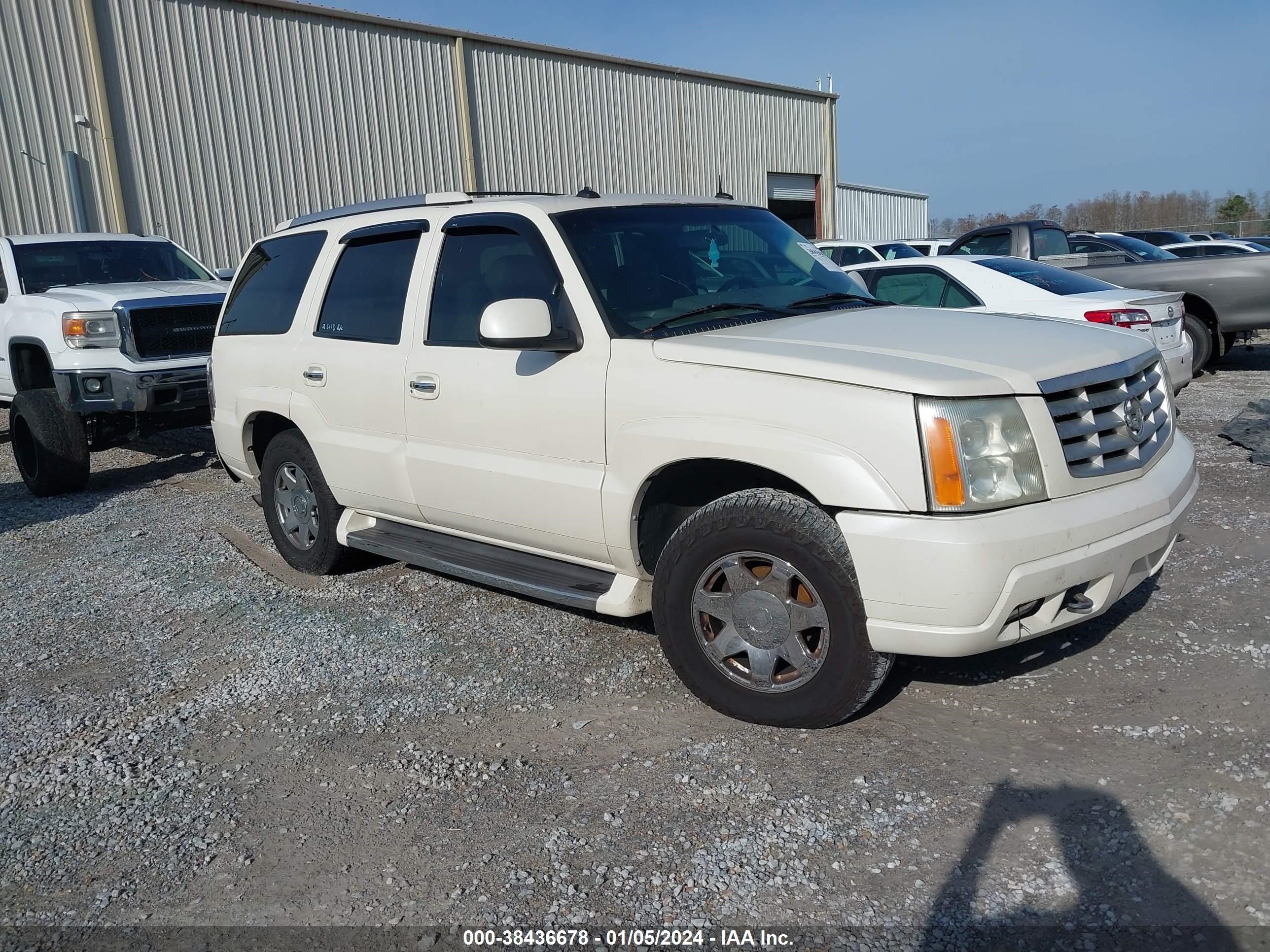 CADILLAC ESCALADE 2003 1gyec63tx3r238146